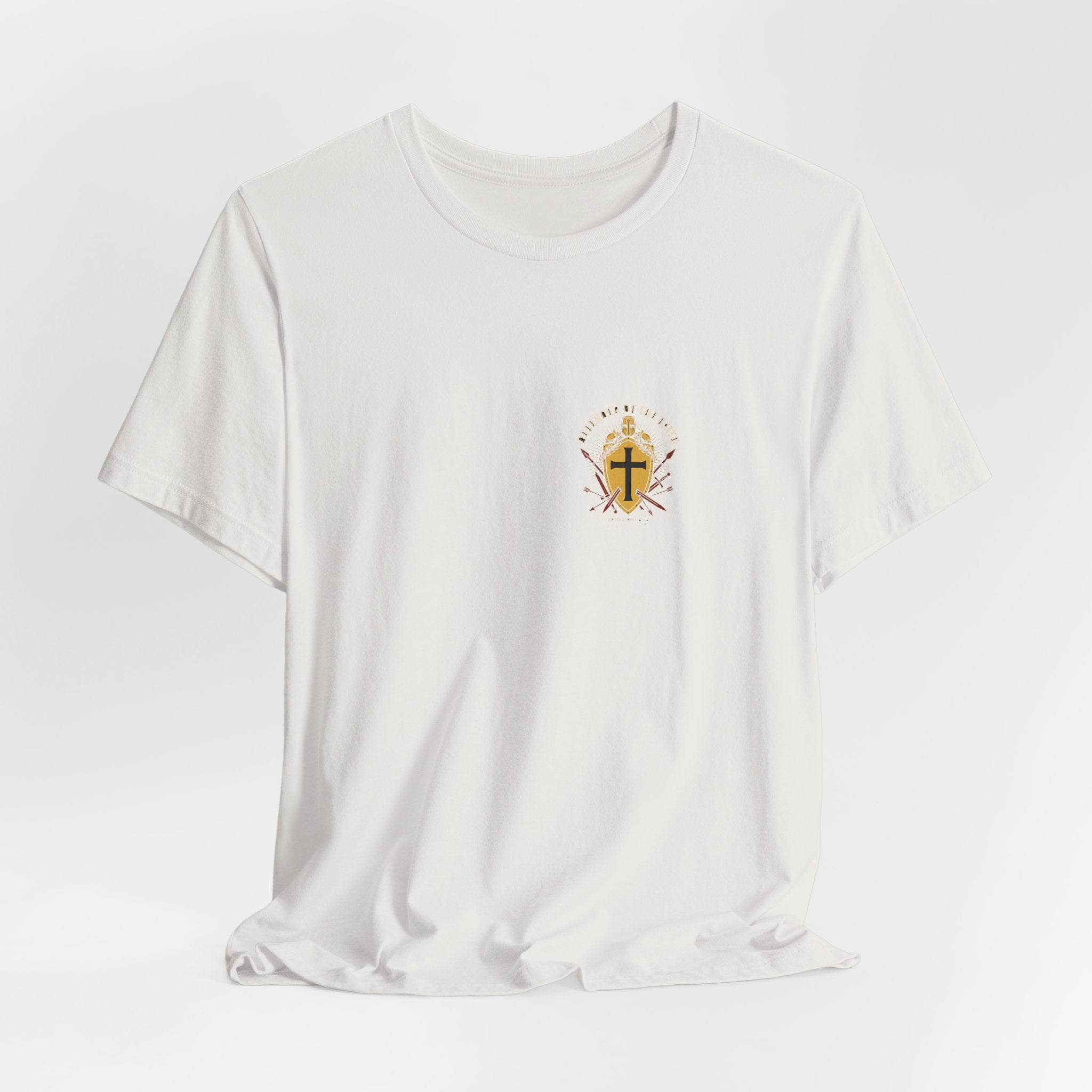 No Weapon Formed Against Me Warrior Christian Tee | Crusades Faith Bible Shirt