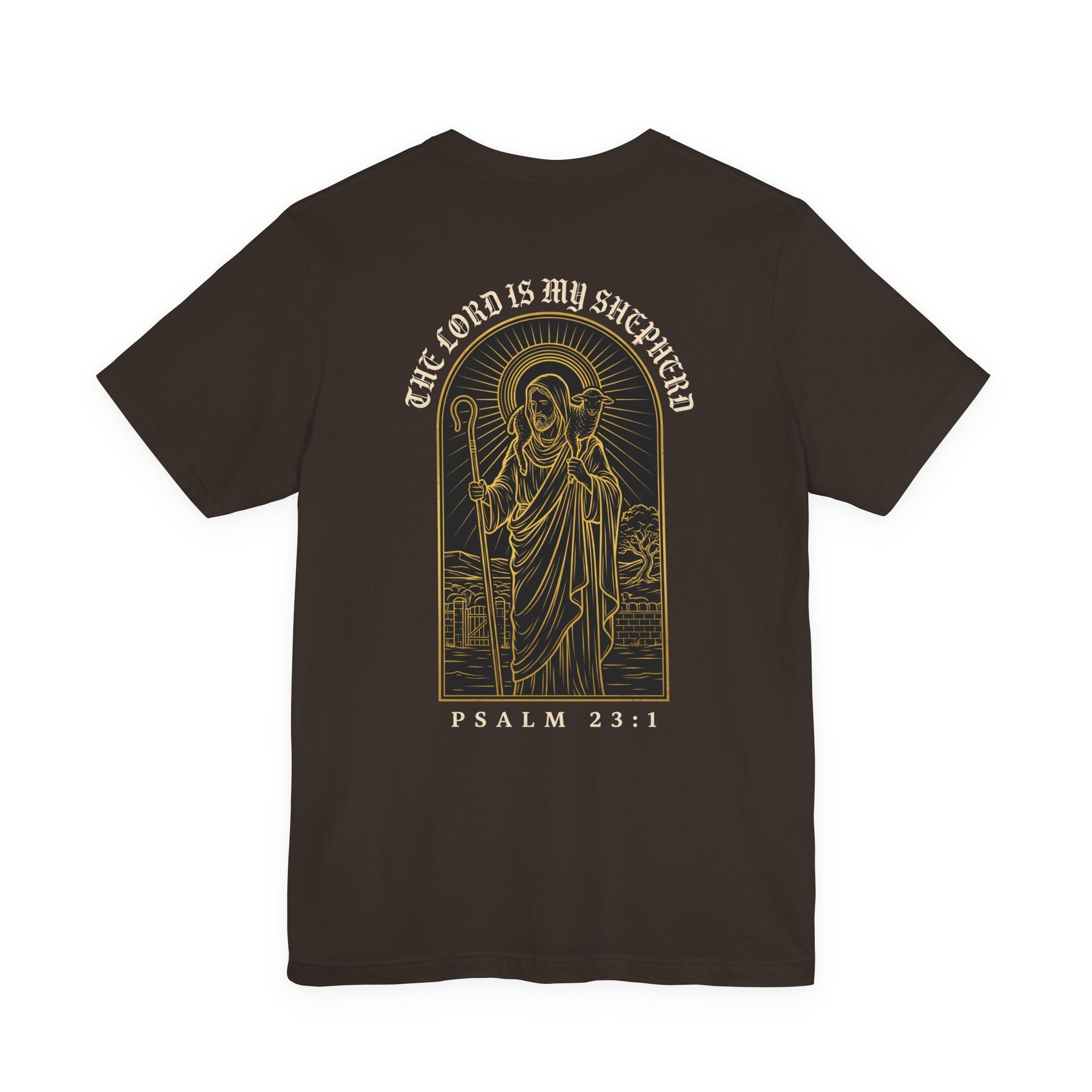 The Lord Is My Shepherd Christian Tee | Faith Bible Verse Shirt