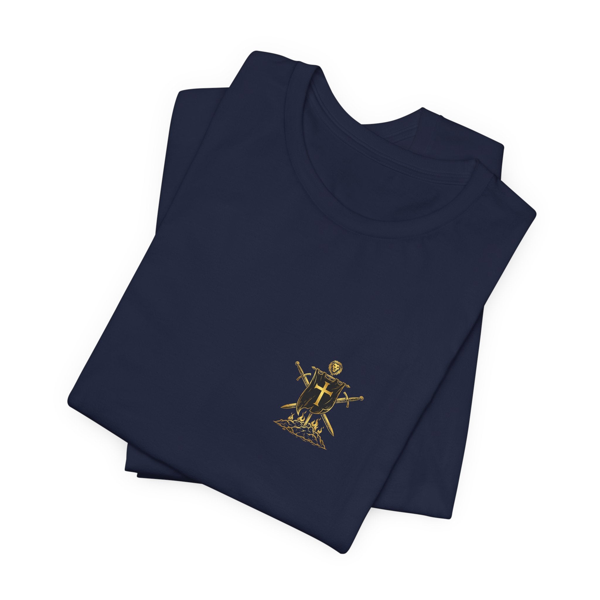 The Battle Belongs to the Lord Christian Tee | Reformed Warrior Faith Shirt