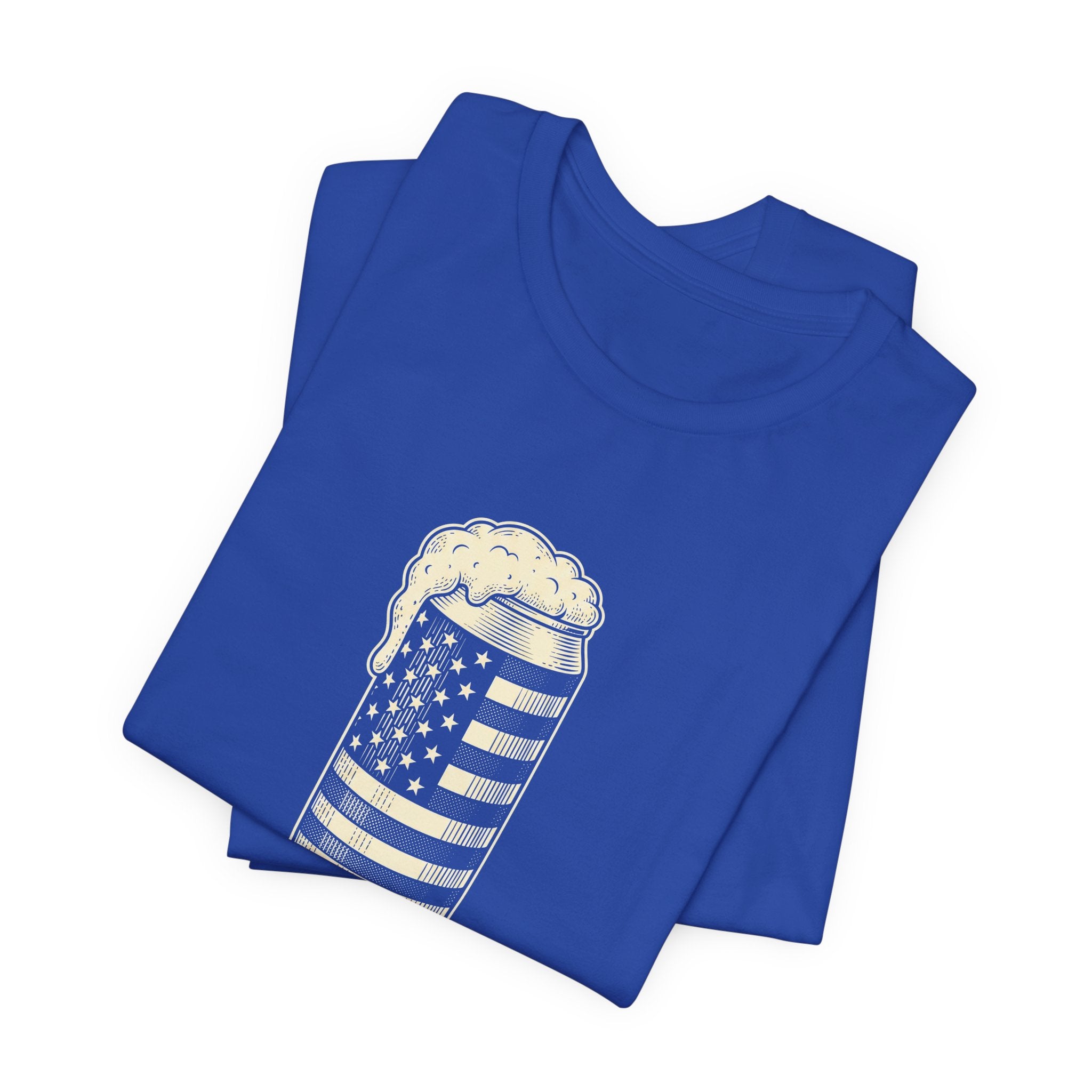 Red White and Brew T-Shirt | Funny 4th of July Beer Tee | Patriotic Drinking Gift | Craft Beer Lover Shirt