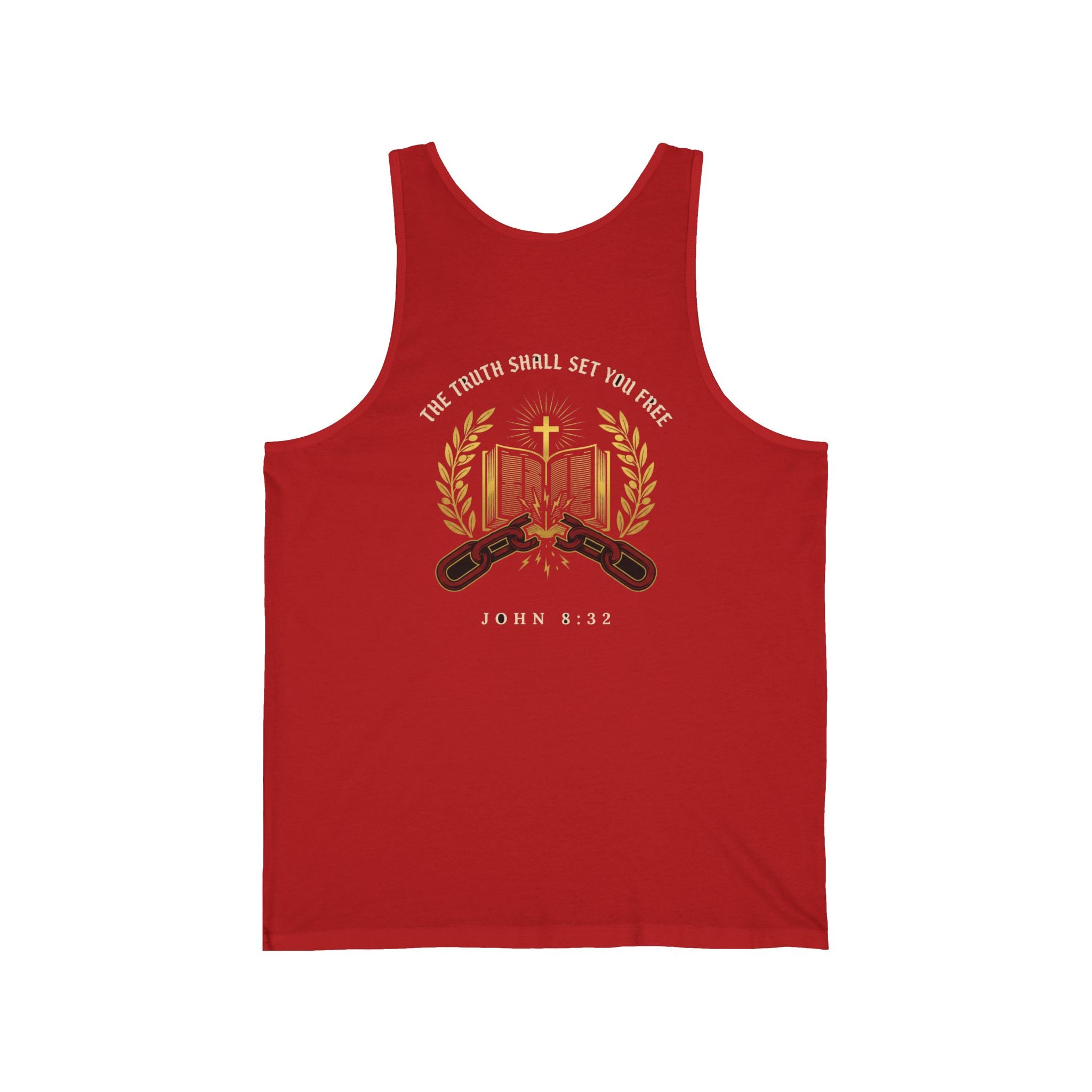 The Truth Shall Set You Free Christian Tank Top | Faith Bible Verse
