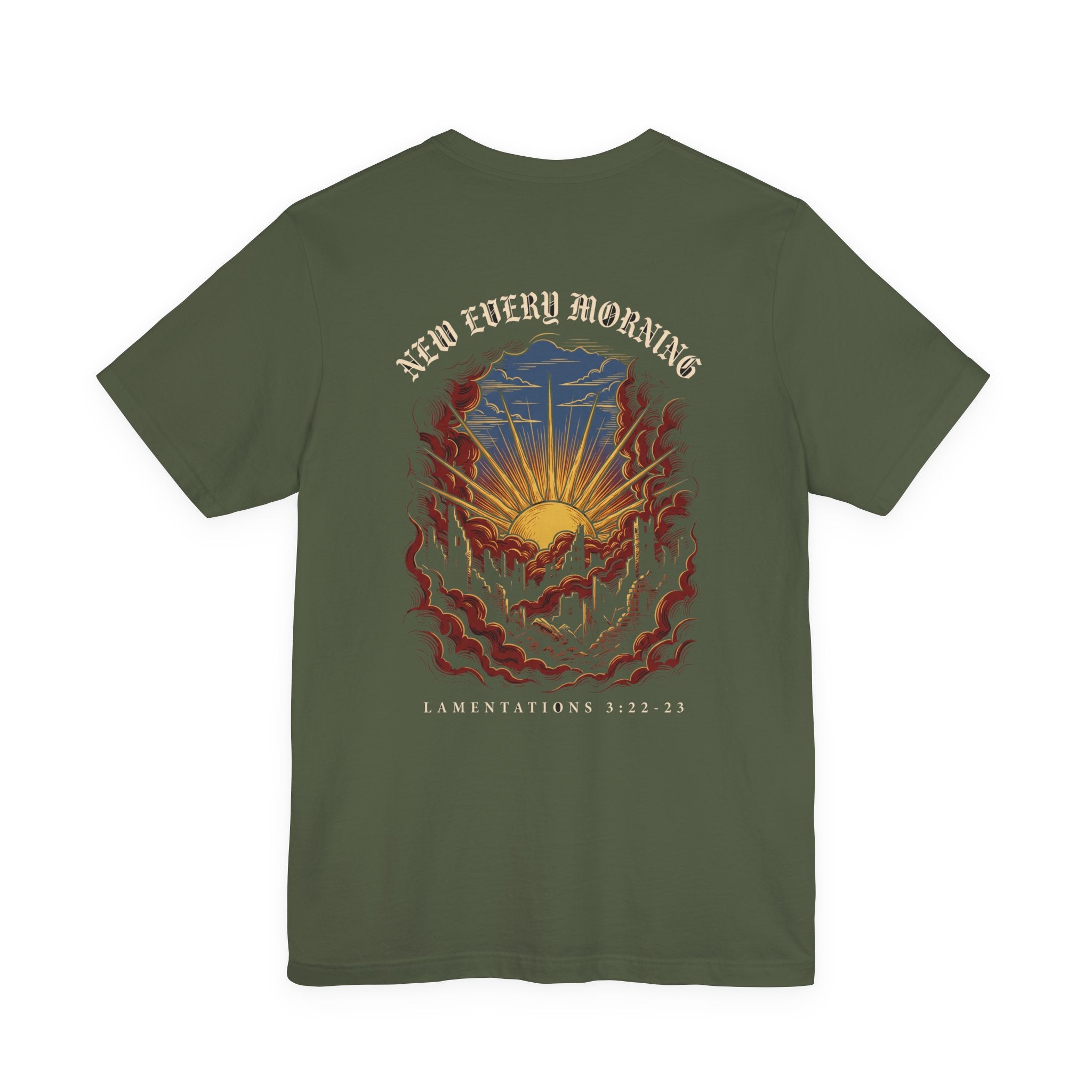 New Every Morning Christian Tee | Reformed Warrior Faith Shirt