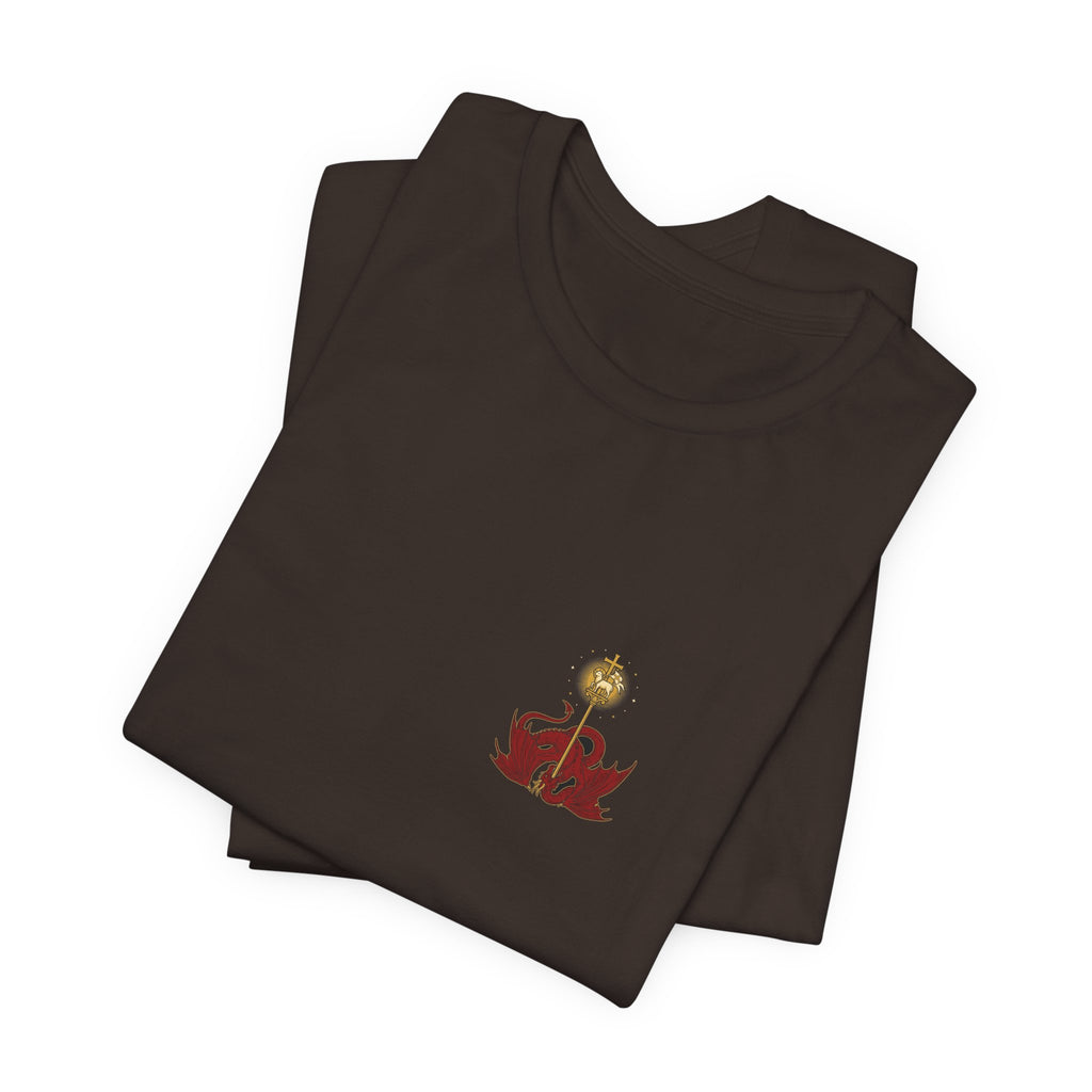By the Blood Christian Tee | Reformed Warrior Faith Shirt