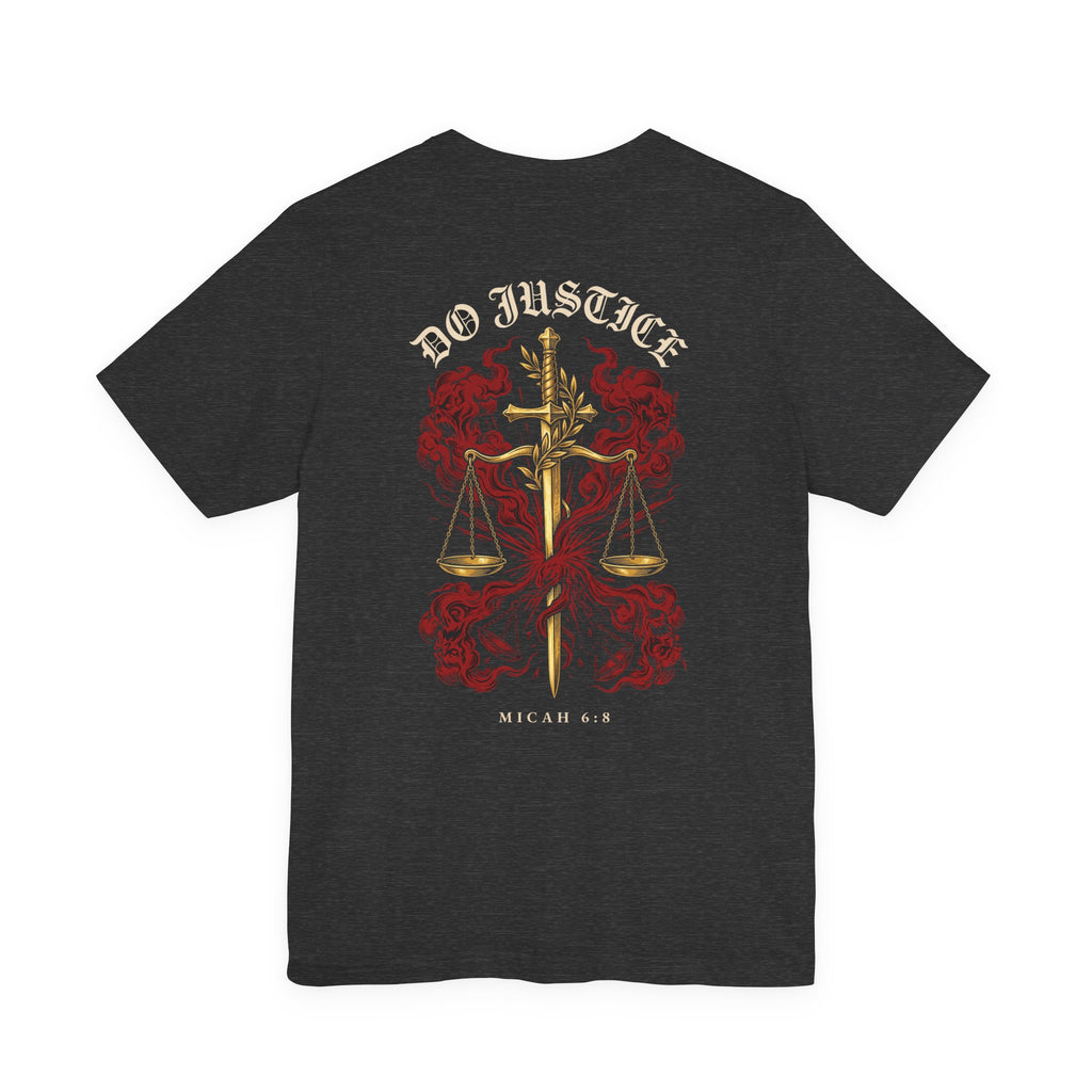 Do Justice Christian Tee | Reformed Warrior Faith Shirt
