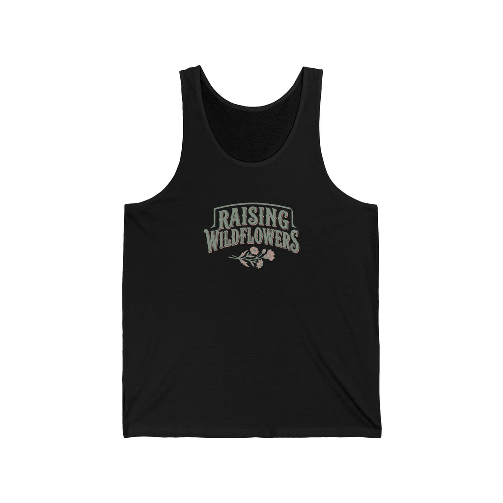Raising Wildflowers Tank | Girl Mom Western Mom of Girls Tee