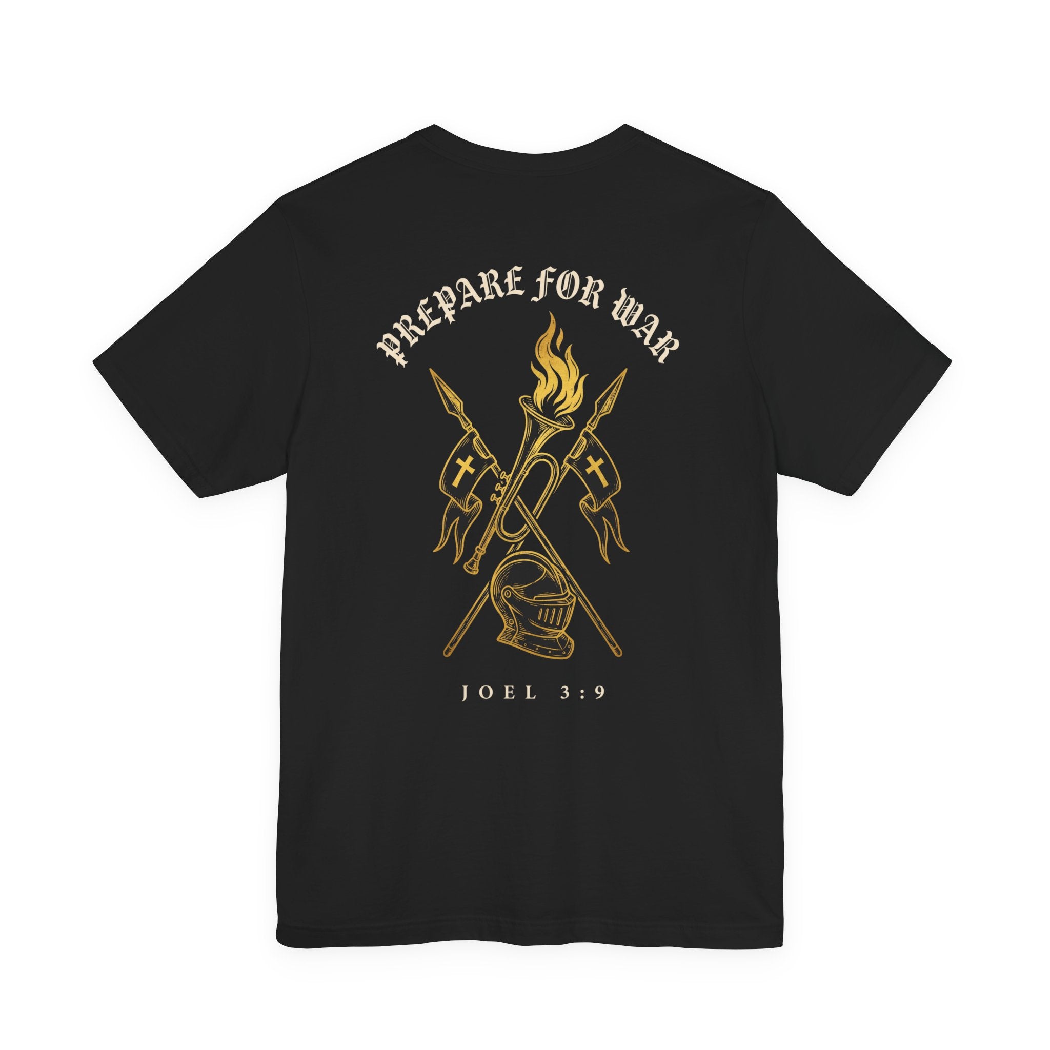 Prepare for War Christian Tee | Reformed Warrior Faith Shirt