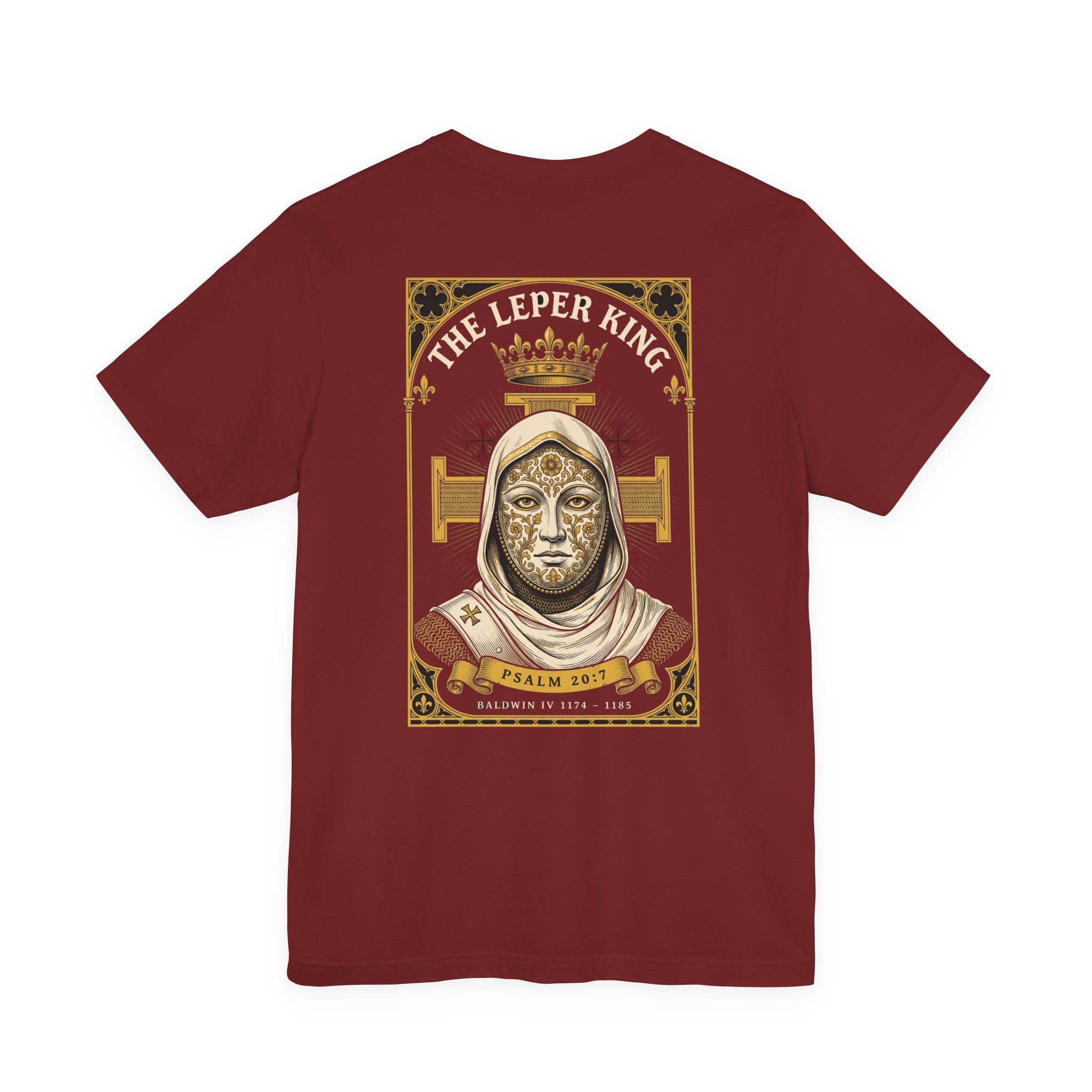 The Leper King Christian Tee | Reformed Warrior Faith Shirt
