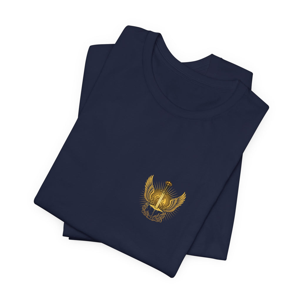 Rise Up O God Christian Tee | Reformed Warrior Faith Shirt