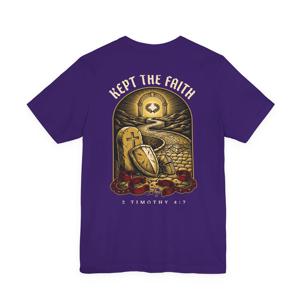 Kept the Faith Christian Tee | Reformed Warrior Faith Shirt