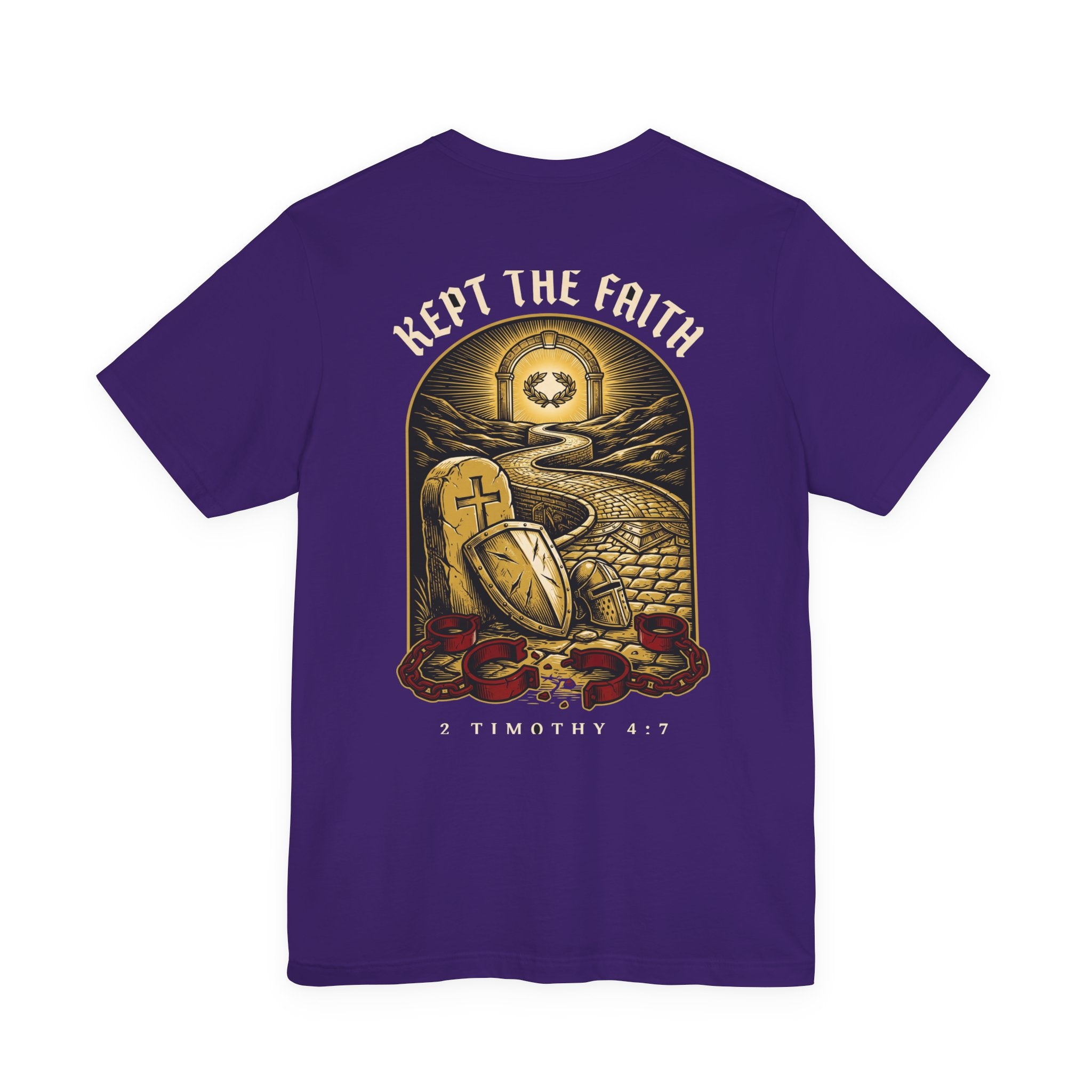 Kept the Faith Christian Tee | Reformed Warrior Faith Shirt