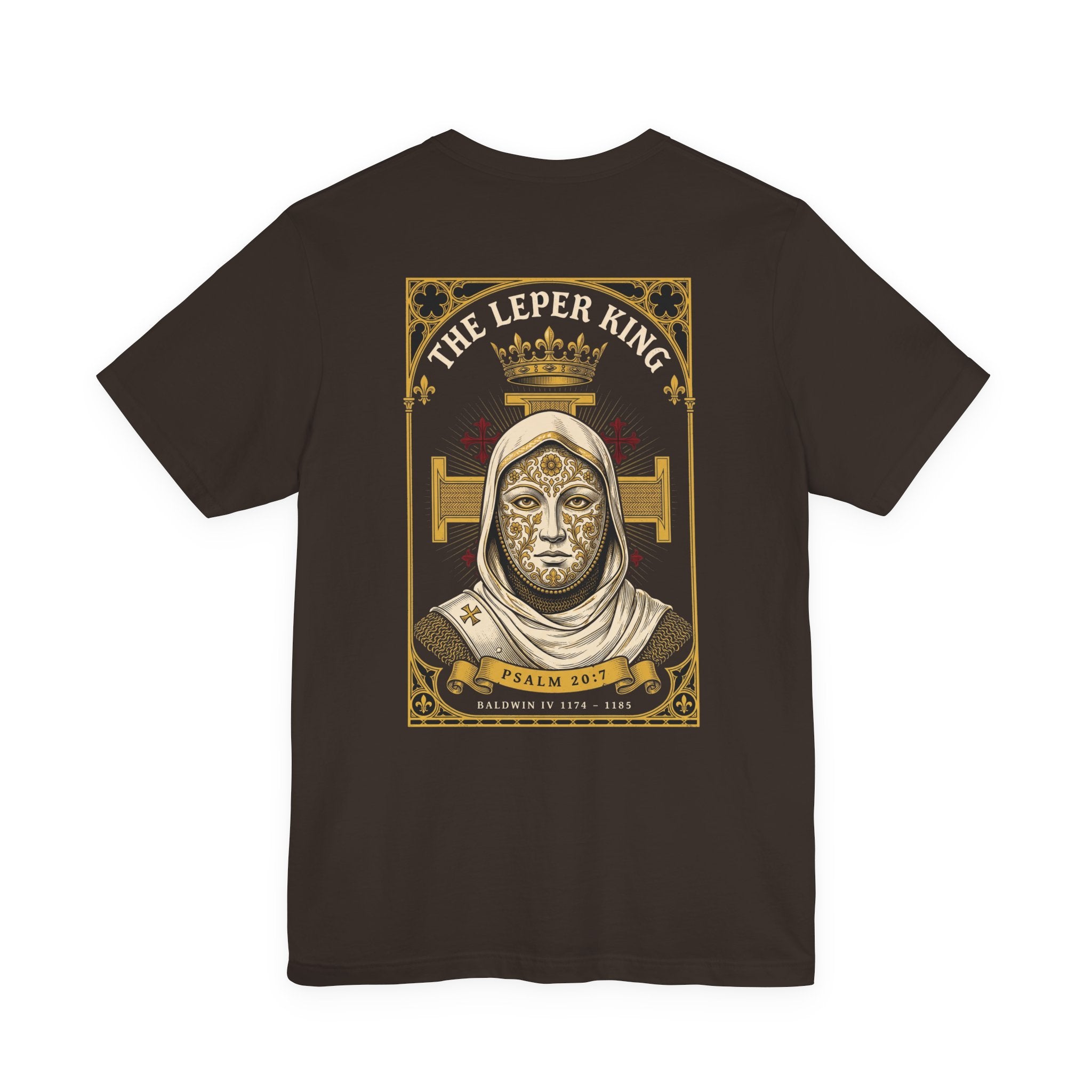 The Leper King Christian Tee | Reformed Warrior Faith Shirt