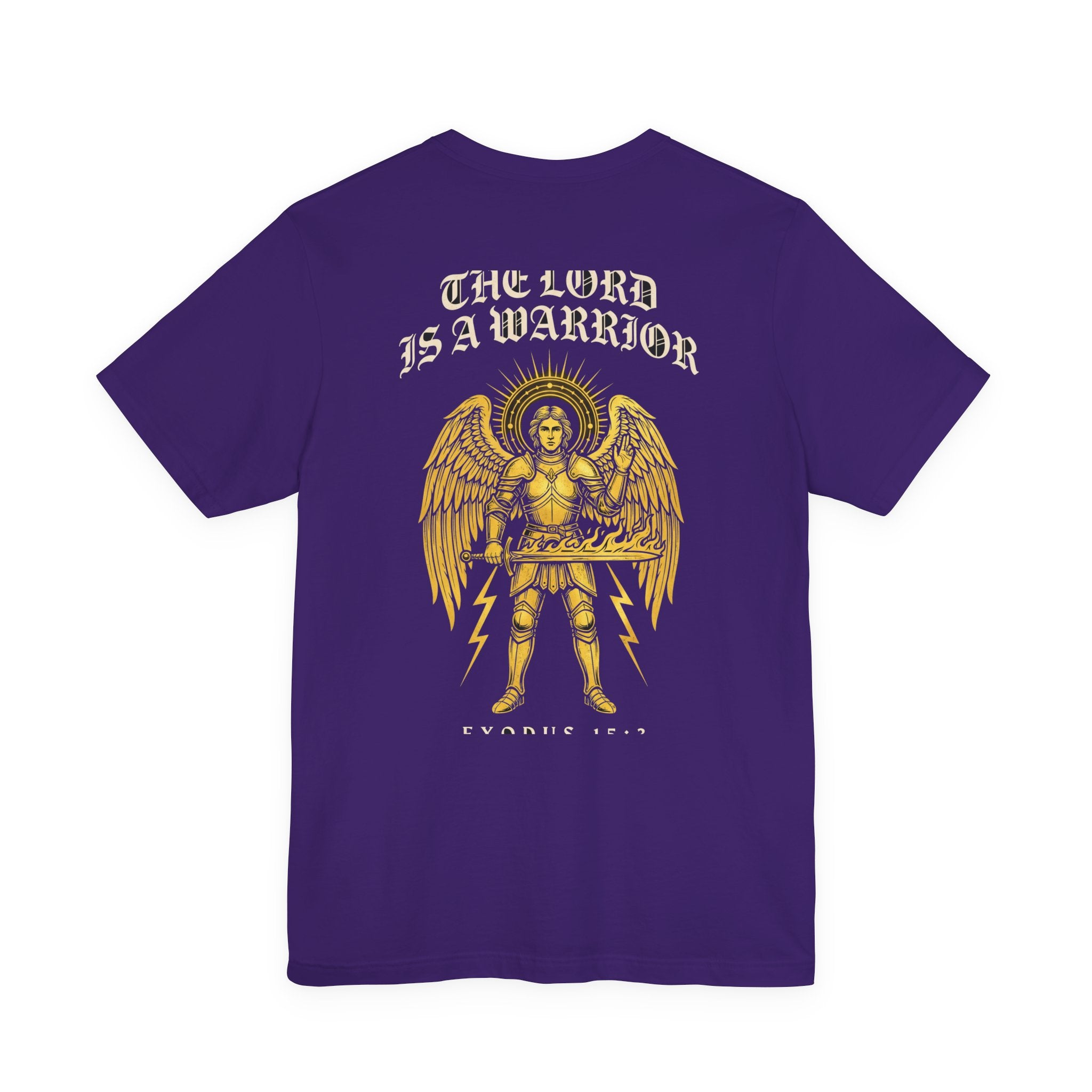 The Lord Will Fight For You Warrior Christian Tee | Crusades Faith Bible Shirt