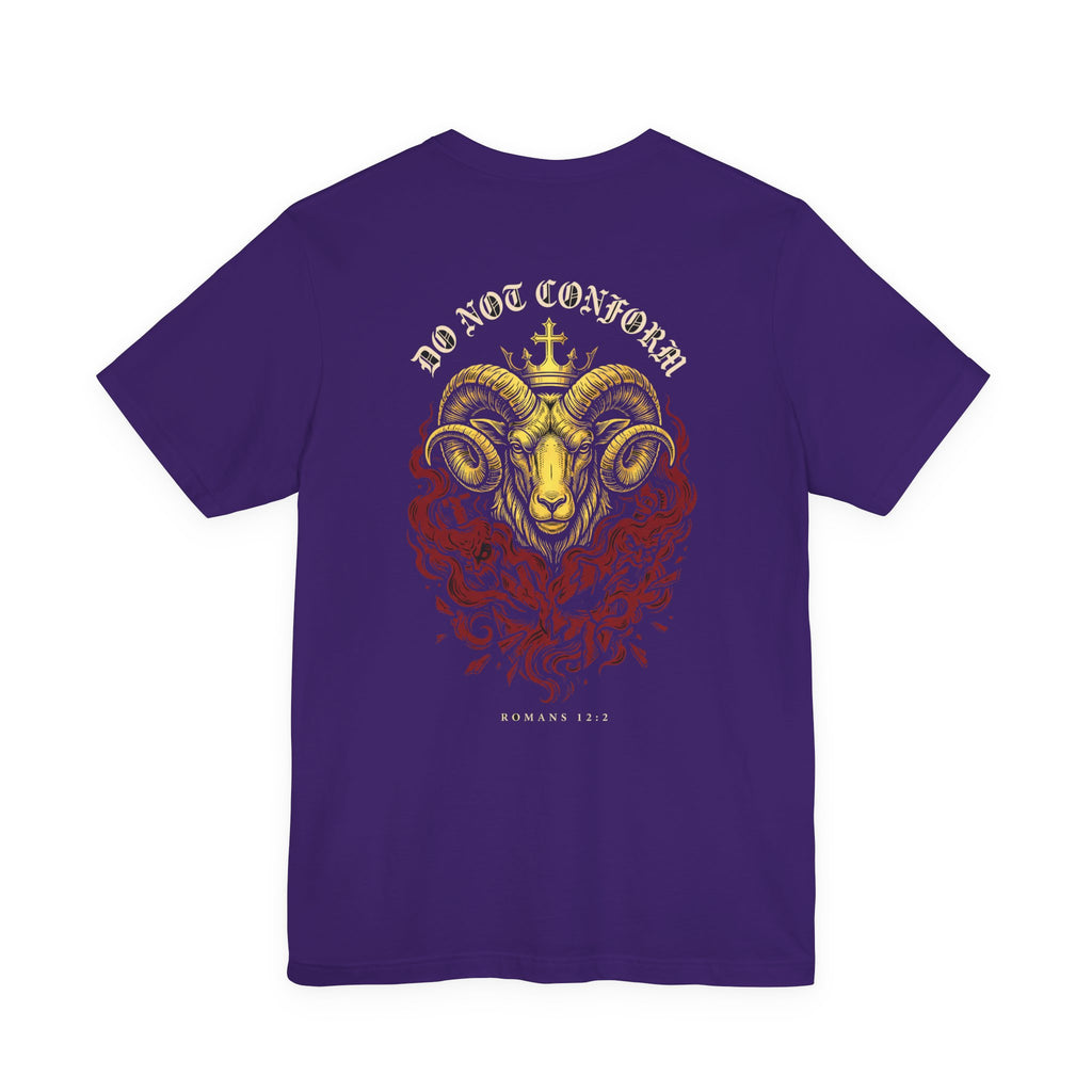 Do Not Conform Christian Tee | Reformed Warrior Faith Shirt