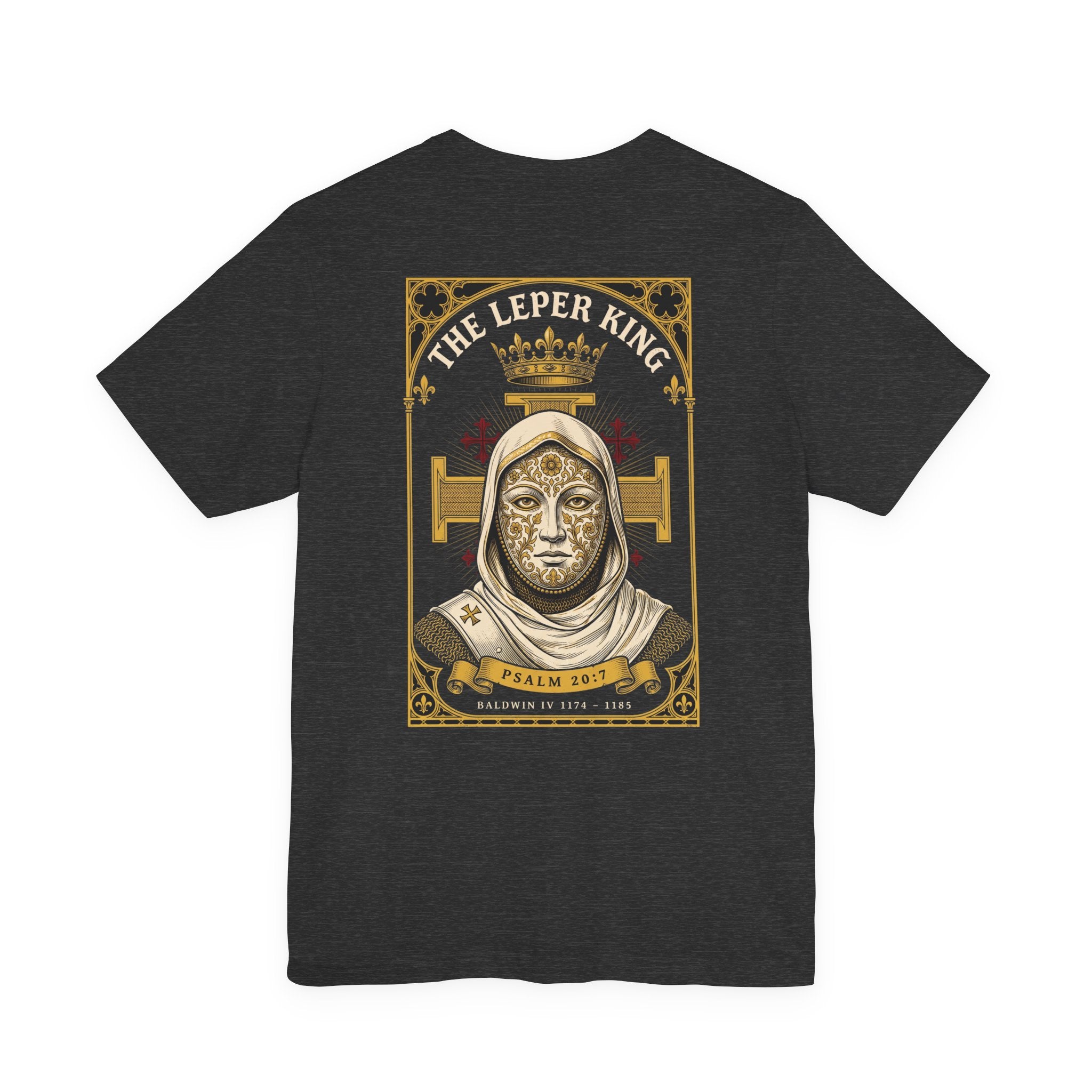The Leper King Christian Tee | Reformed Warrior Faith Shirt