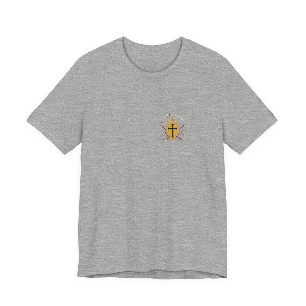 No Weapon Formed Against Me Warrior Christian Tee | Crusades Faith Bible Shirt