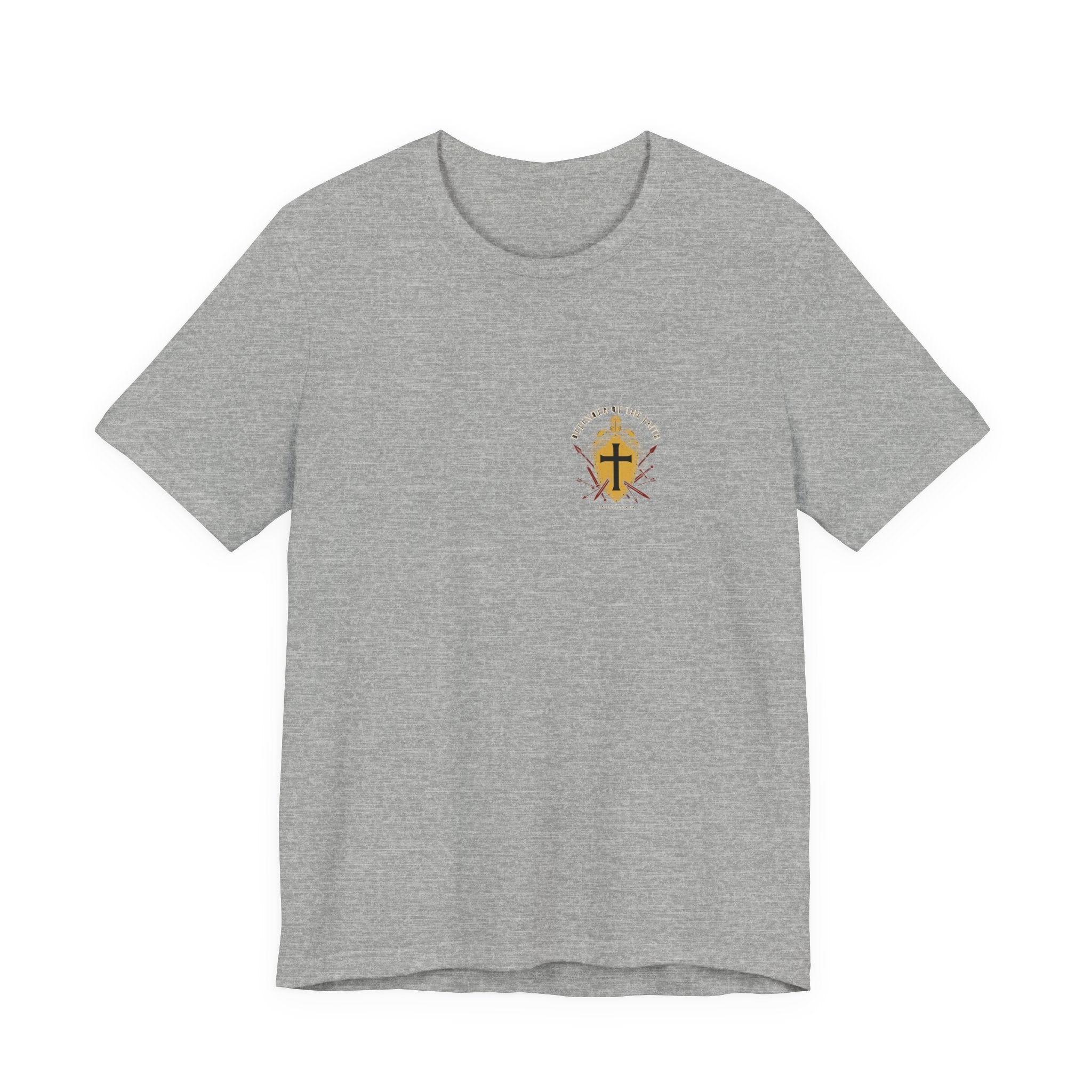 No Weapon Formed Against Me Warrior Christian Tee | Crusades Faith Bible Shirt