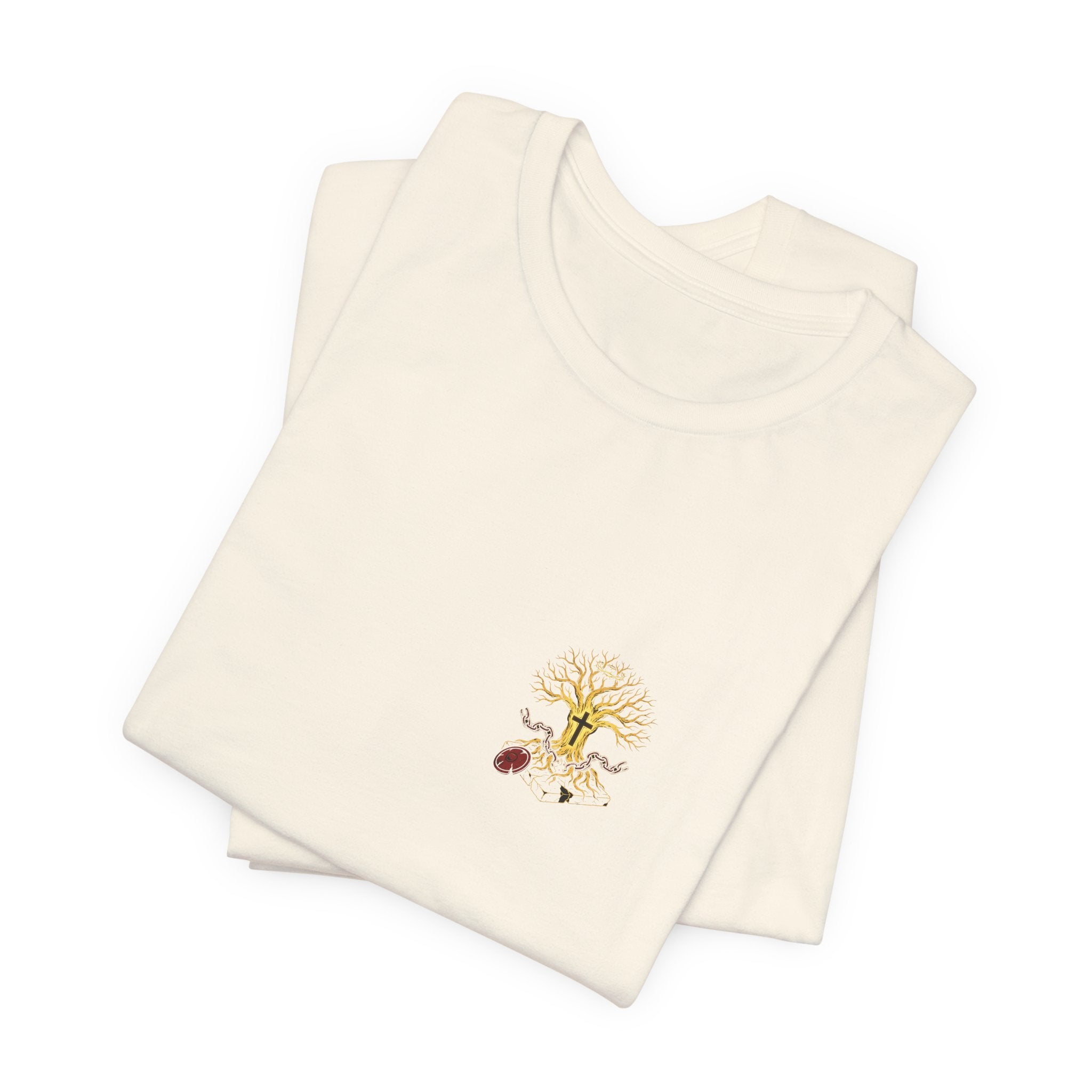 Faith Over Fear Christian Tee | Minimalist Faith Bible Verse Shirt