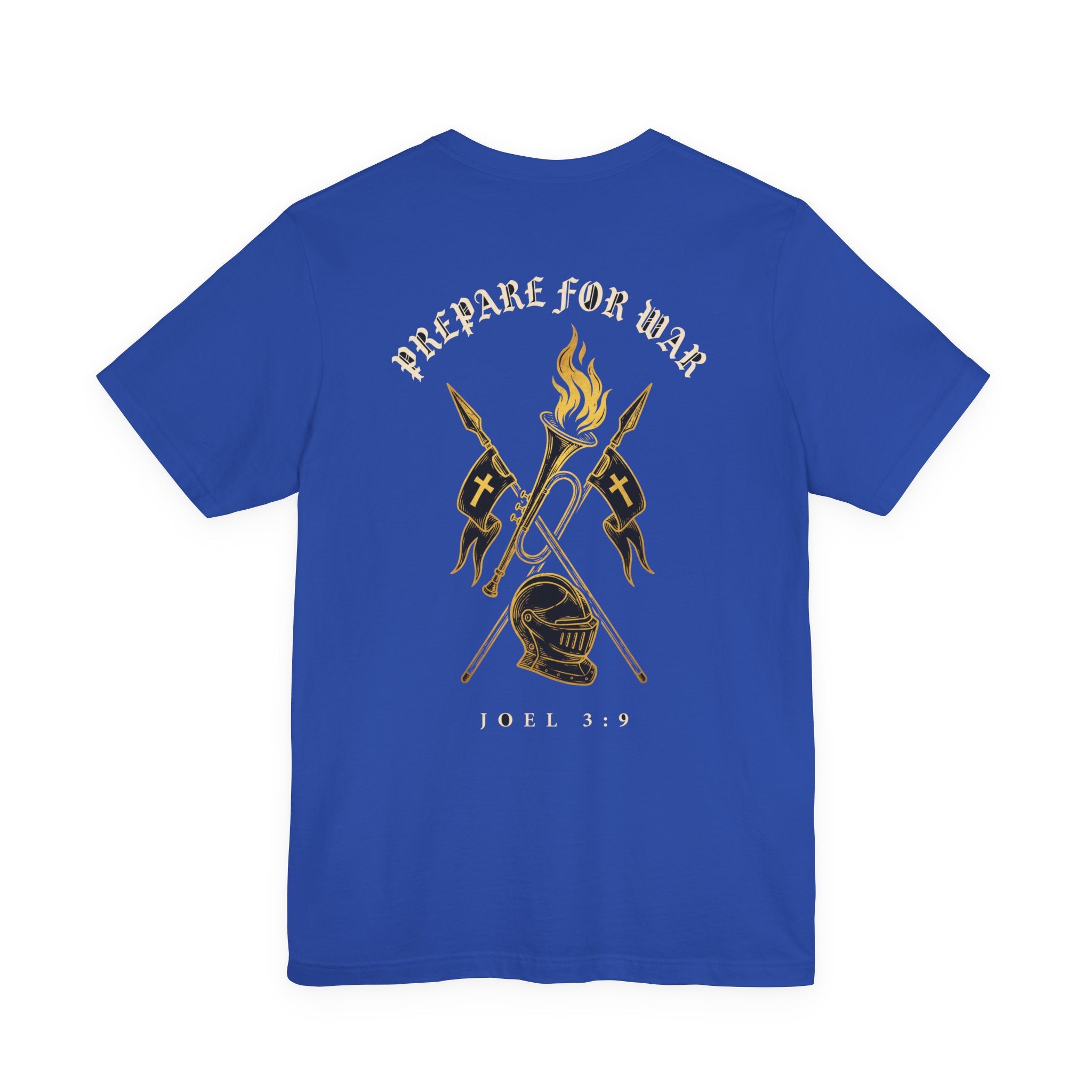 Prepare for War Christian Tee | Reformed Warrior Faith Shirt