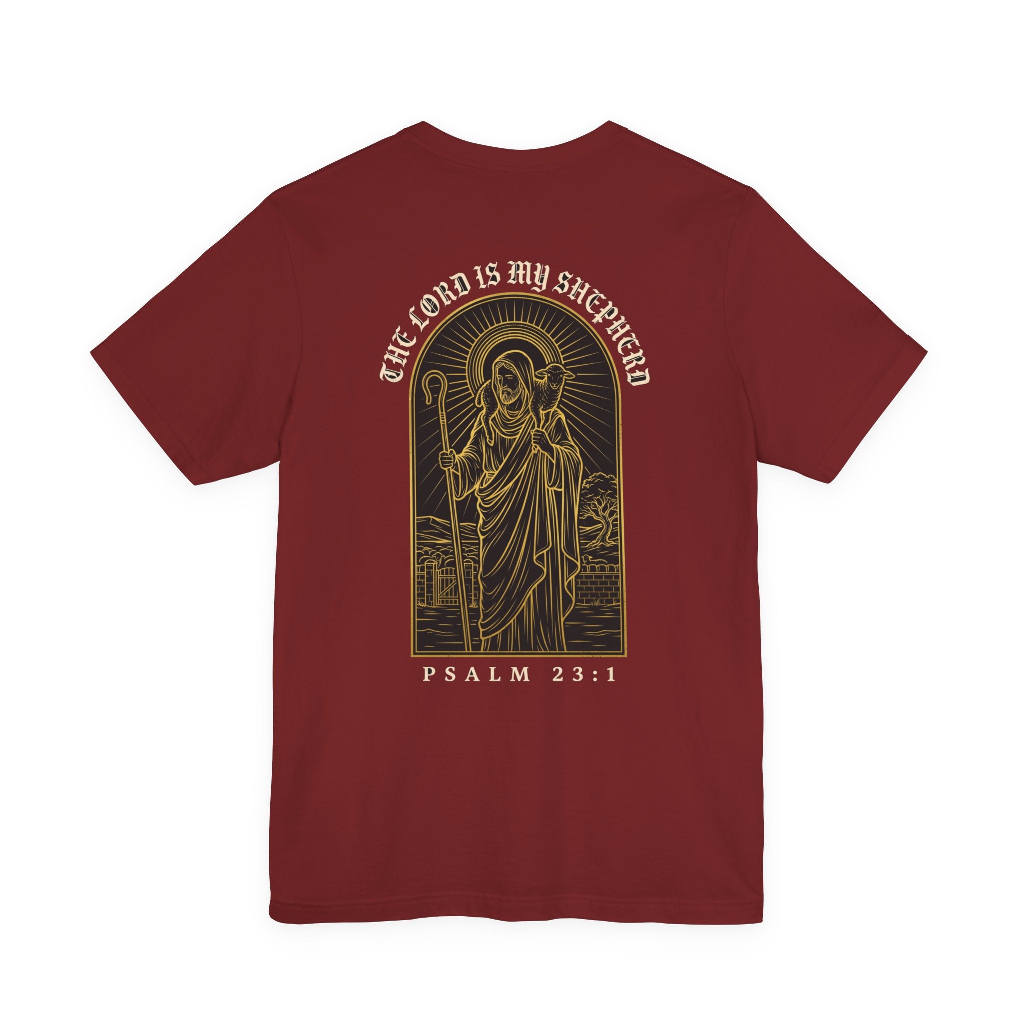 The Lord Is My Shepherd Christian Tee | Faith Bible Verse Shirt