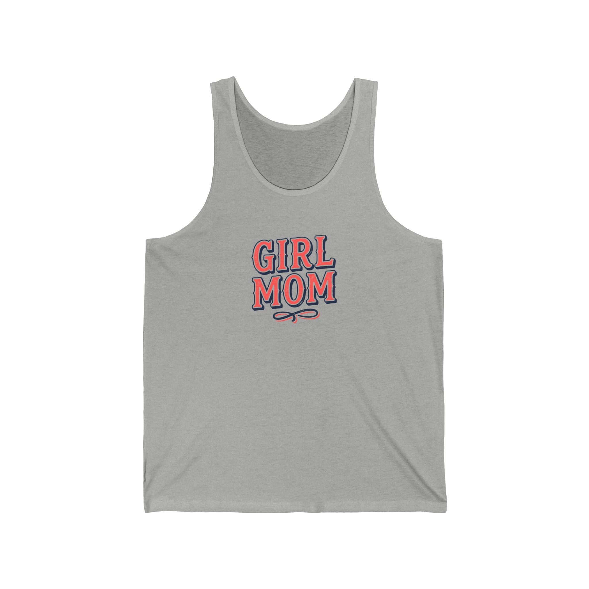 Girl Mom Tank Top | Vintage Retro Mom of Girls Tee | Mama Gift