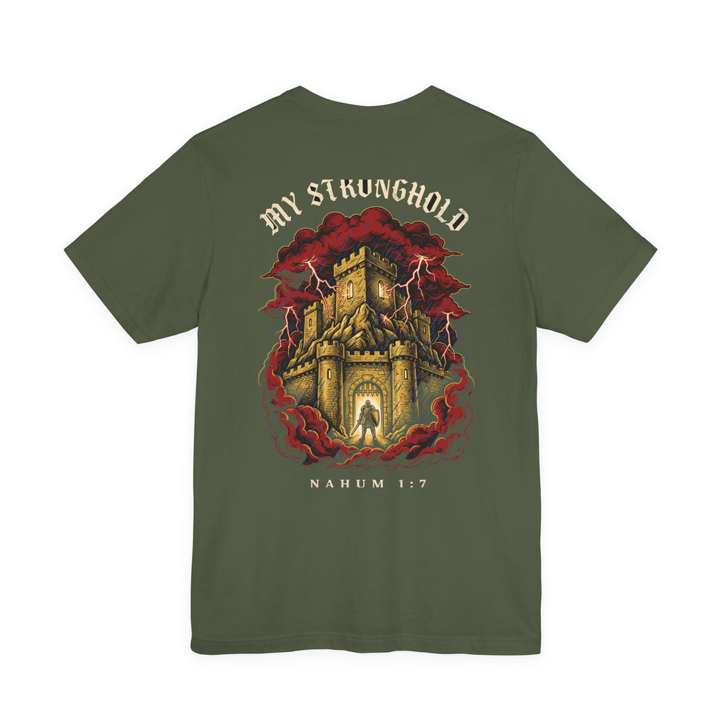 My Stronghold Christian Tee | Reformed Warrior Faith Shirt