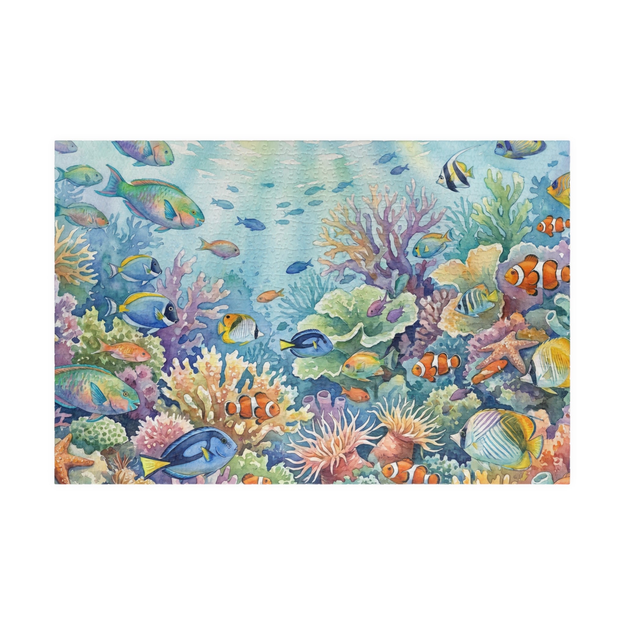 Underwater Harmony Jigsaw Puzzle with Tropical Fish Scene