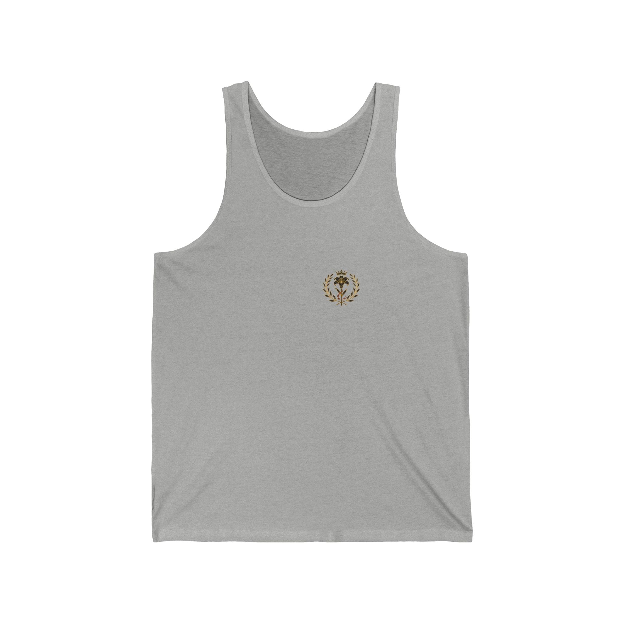 She Is Clothed in Strength and Dignity Tank Top | Proverbs 31:25 Christian Faith