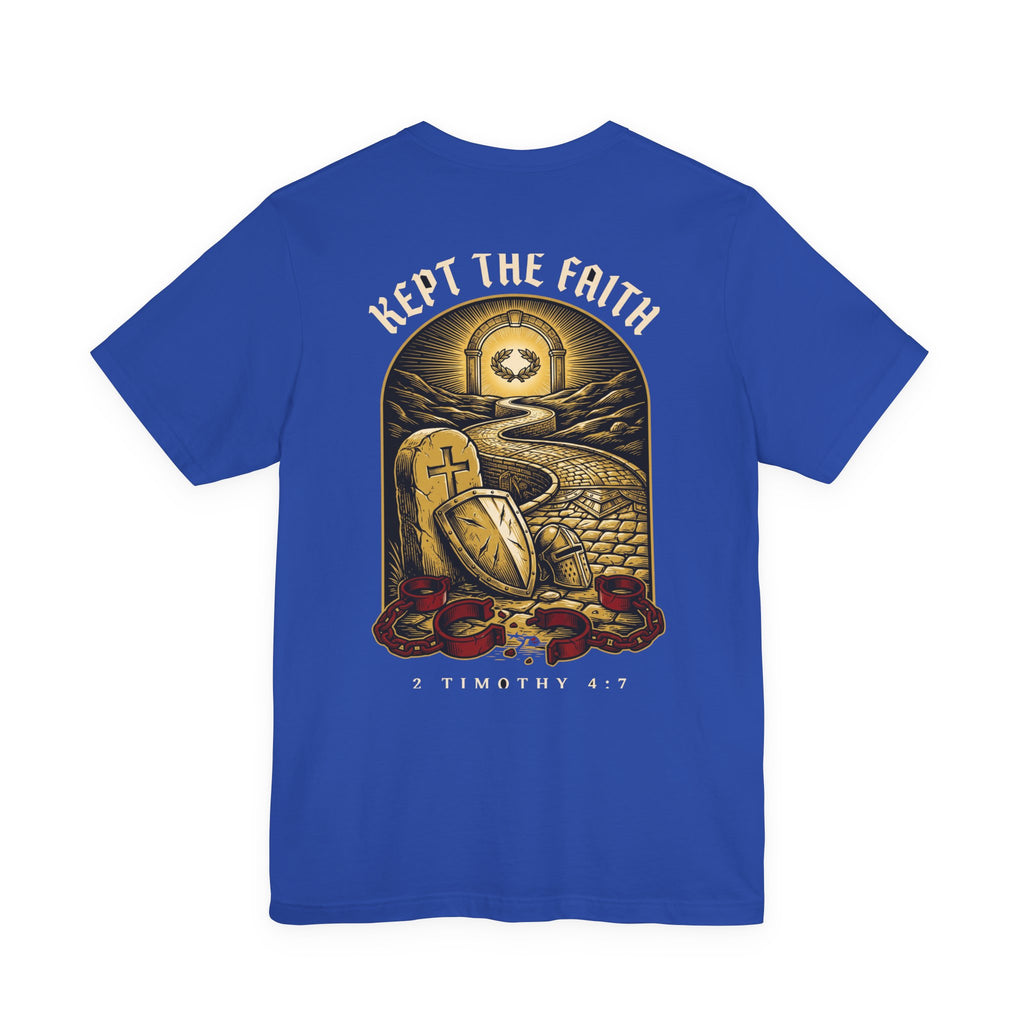 Kept the Faith Christian Tee | Reformed Warrior Faith Shirt