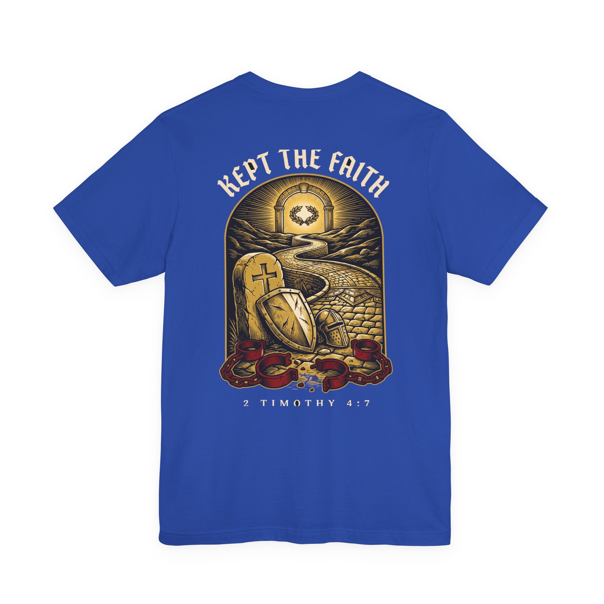 Kept the Faith Christian Tee | Reformed Warrior Faith Shirt