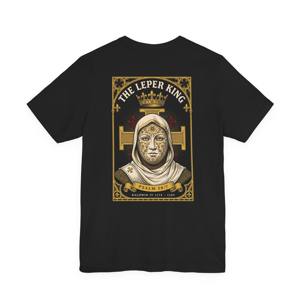The Leper King Christian Tee | Reformed Warrior Faith Shirt