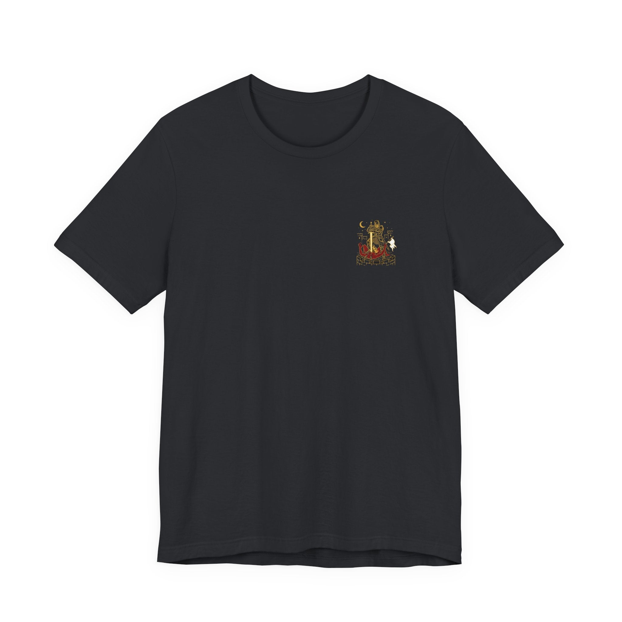 Seek No Peace With Evil Christian Tee | Reformed Warrior Faith Shirt