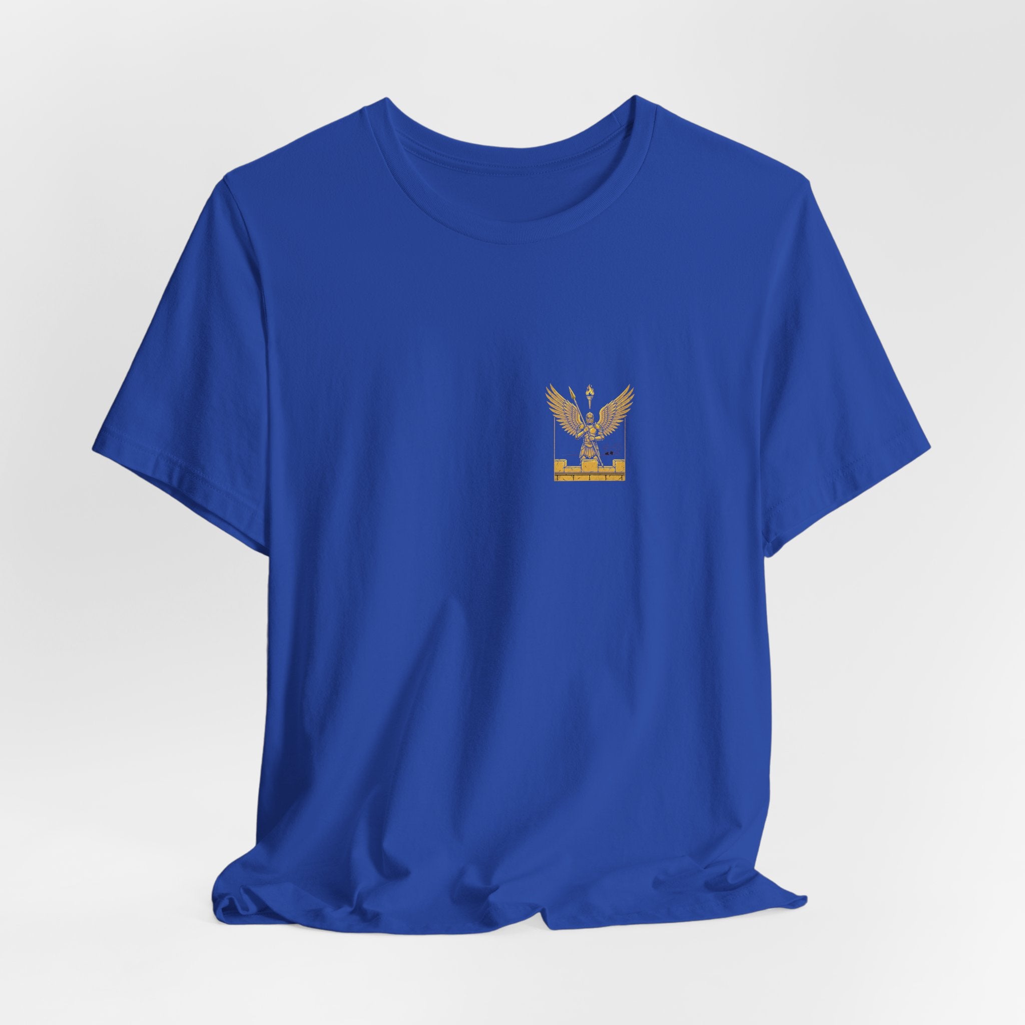 The Devil Prowls Like a Roaring Lion Christian Tee | Warrior Faith Bible Shirt