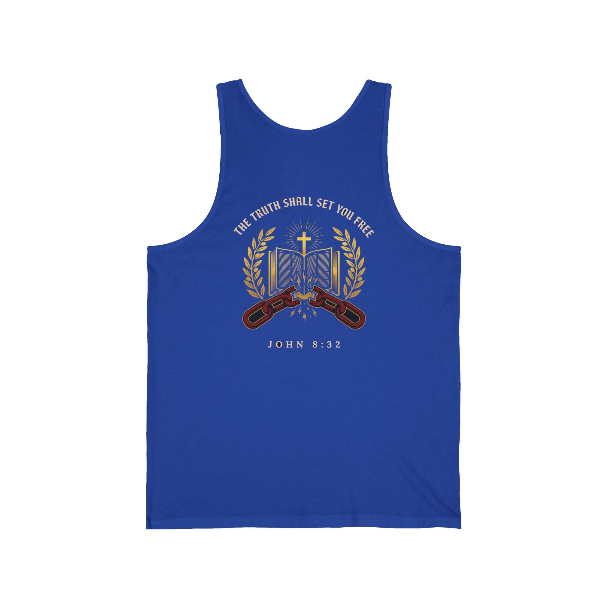 The Truth Shall Set You Free Christian Tank Top | Faith Bible Verse