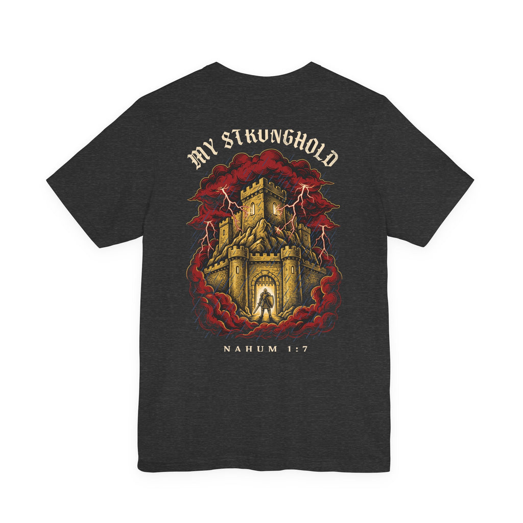 My Stronghold Christian Tee | Reformed Warrior Faith Shirt