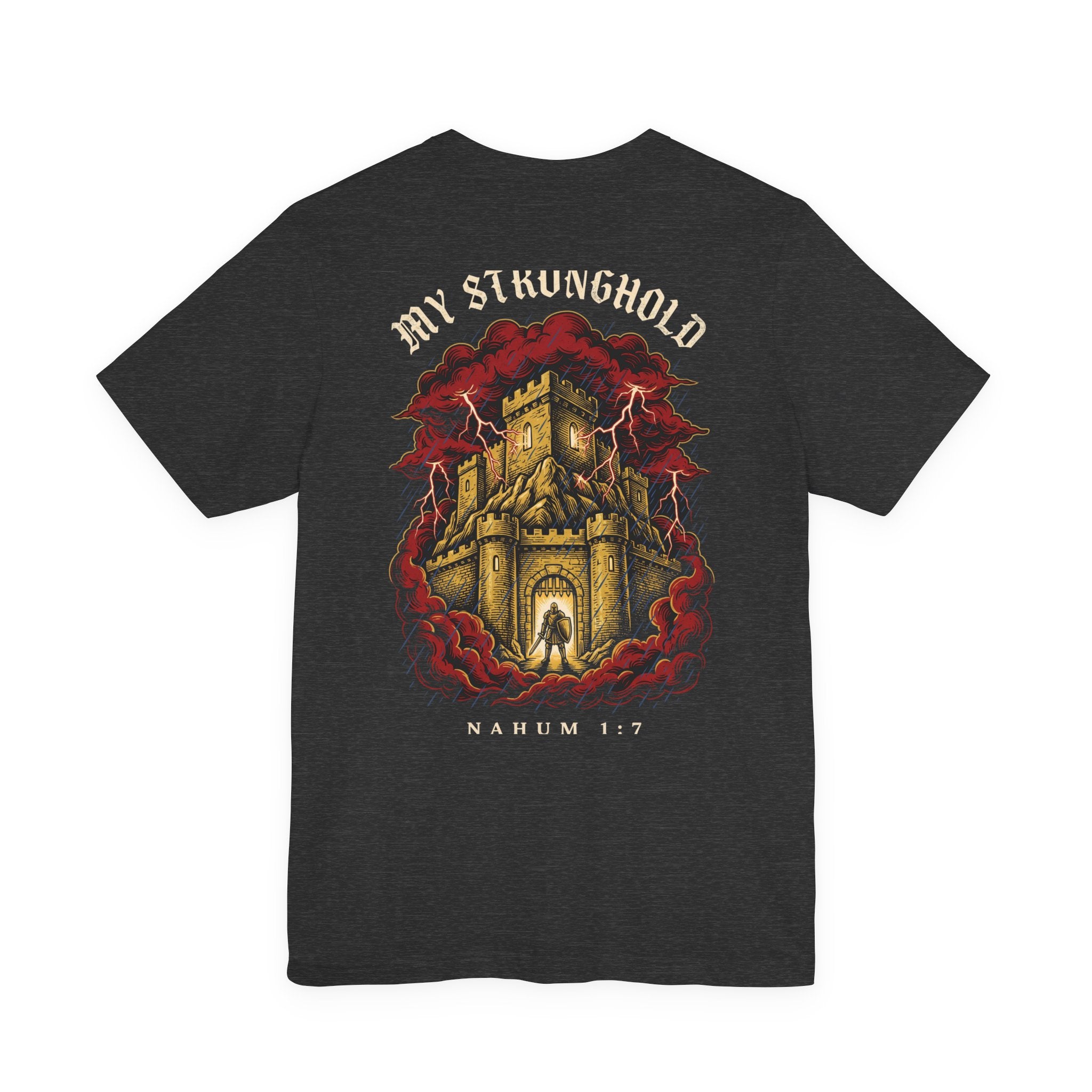 My Stronghold Christian Tee | Reformed Warrior Faith Shirt