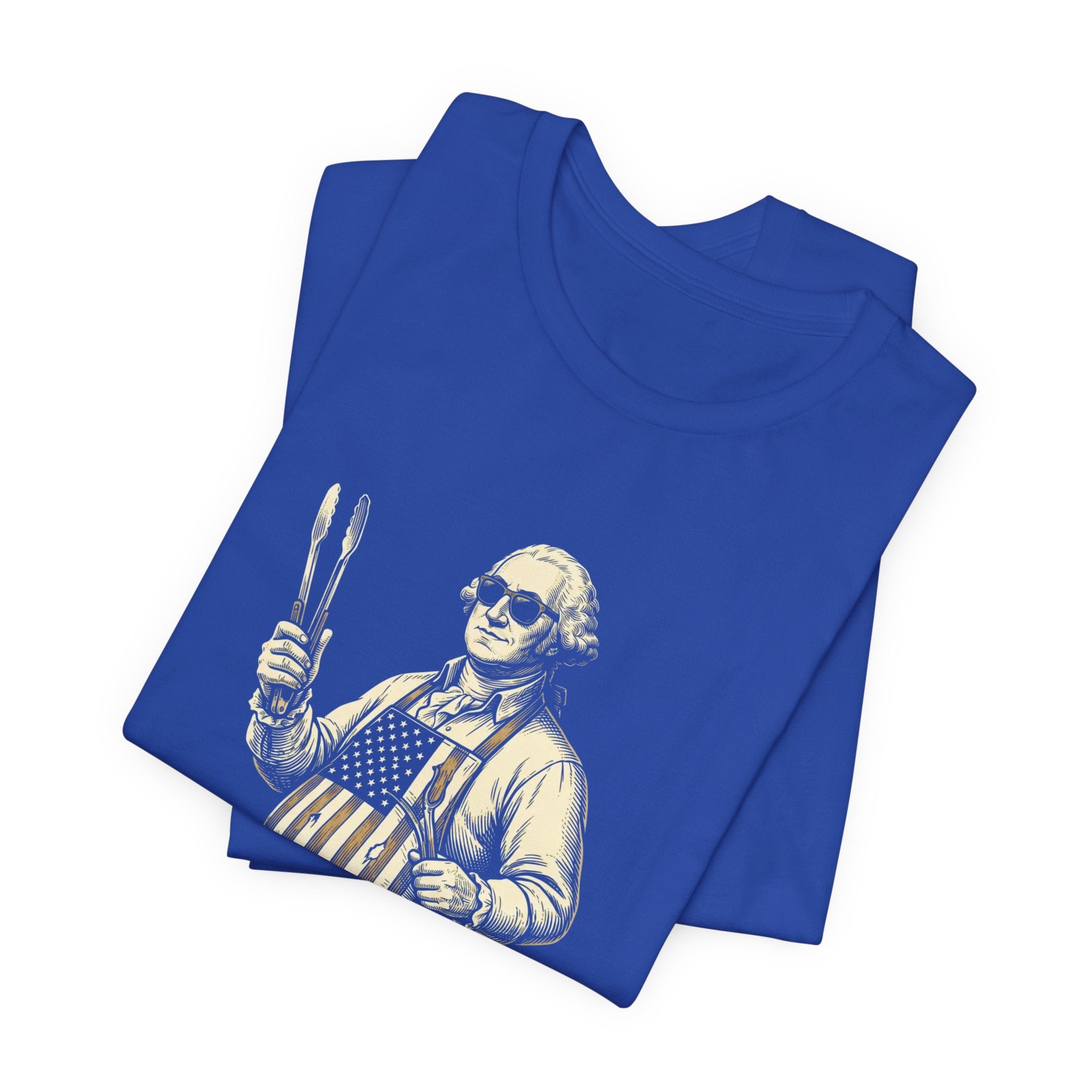 Revolutionary Dad T-Shirt | Funny 4th of July Dad Tee | Patriotic Grilling Gift | Founding Father Fathers Day Shirt