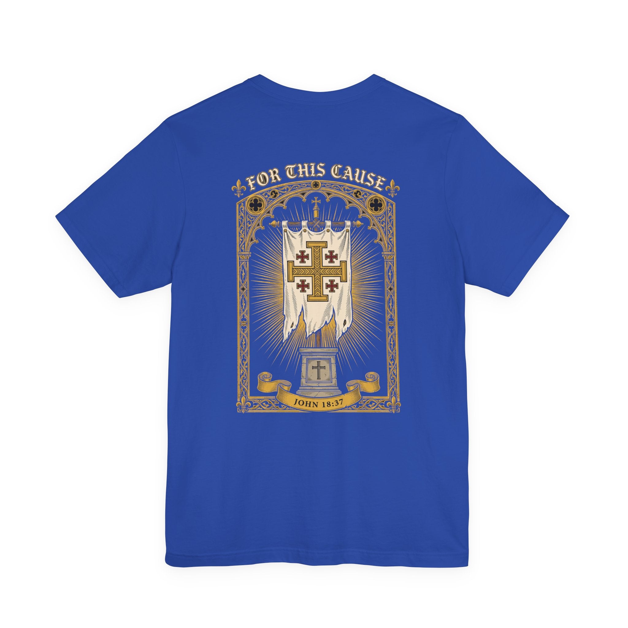 For This Cause Christian Tee | Reformed Warrior Faith Shirt