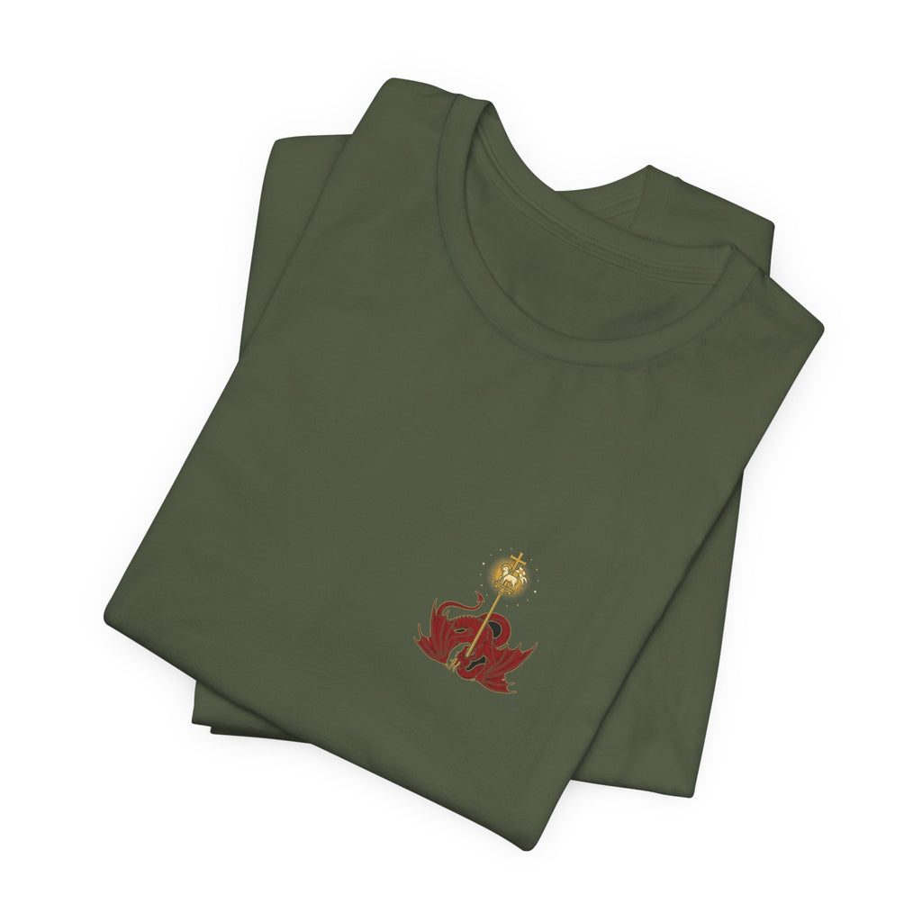 By the Blood Christian Tee | Reformed Warrior Faith Shirt