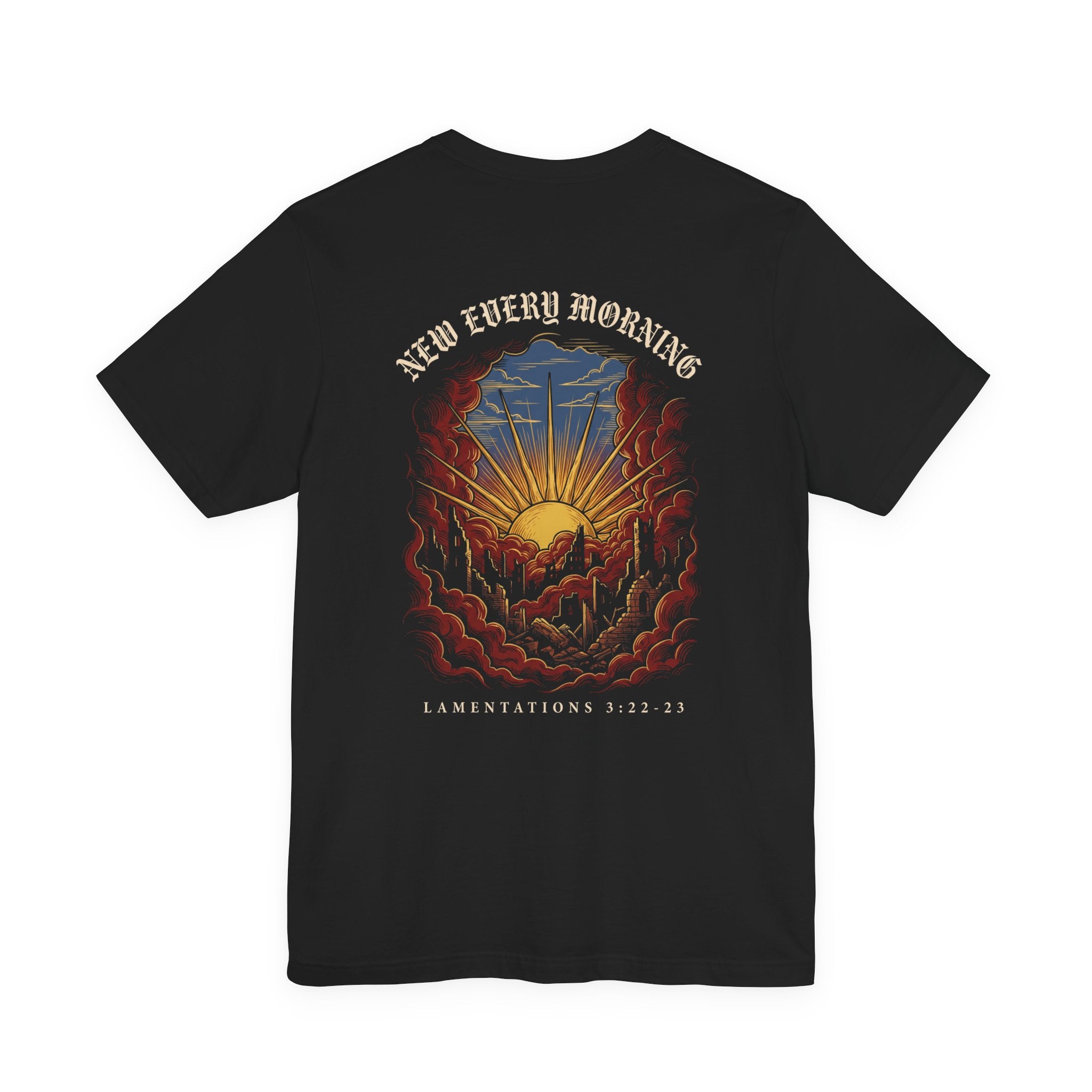 New Every Morning Christian Tee | Reformed Warrior Faith Shirt