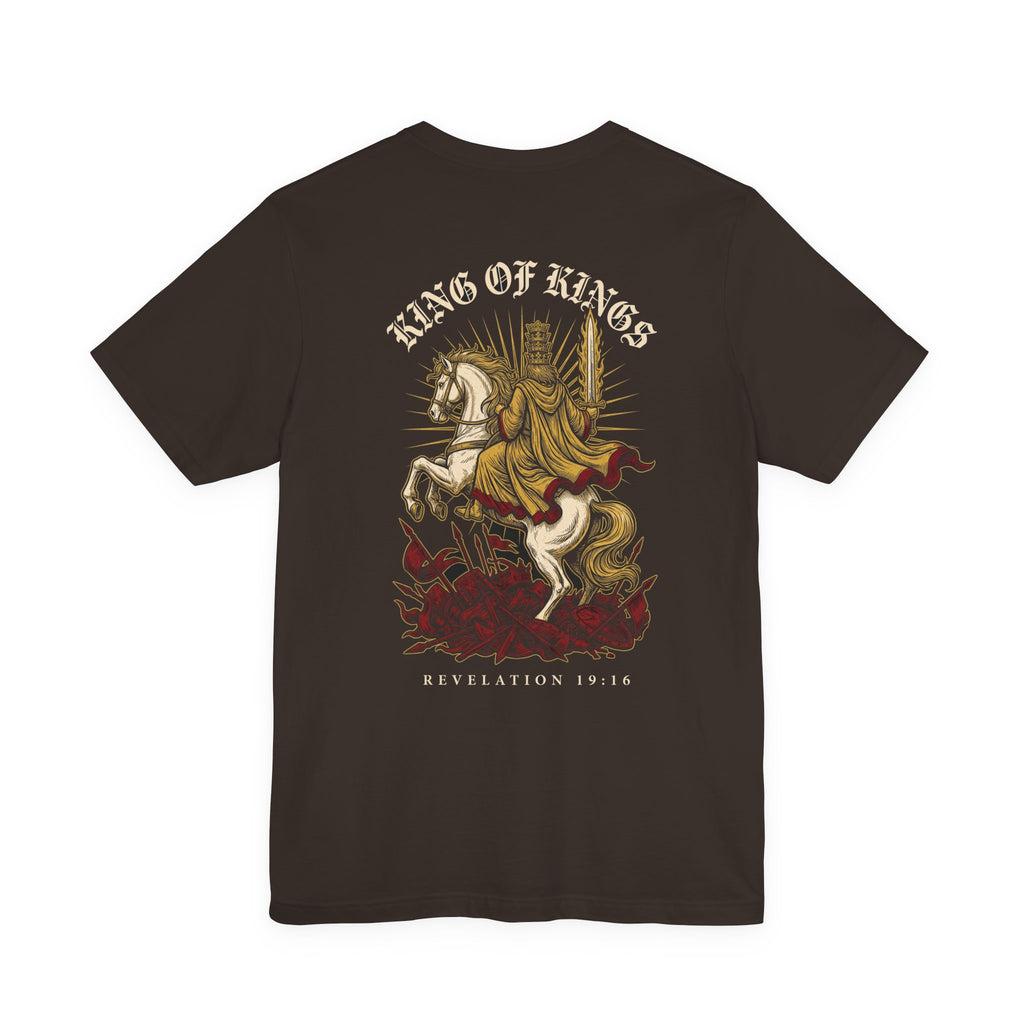 King of Kings and Lord of Lords Christian Tee | Reformed Warrior Faith Shirt