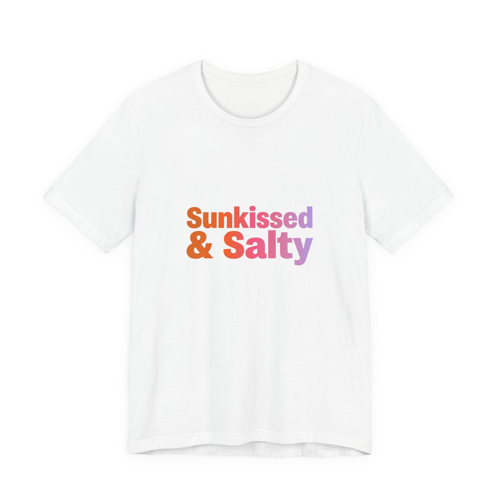 Sunkissed & Salty Tee - Retro 70s Typography Shirt