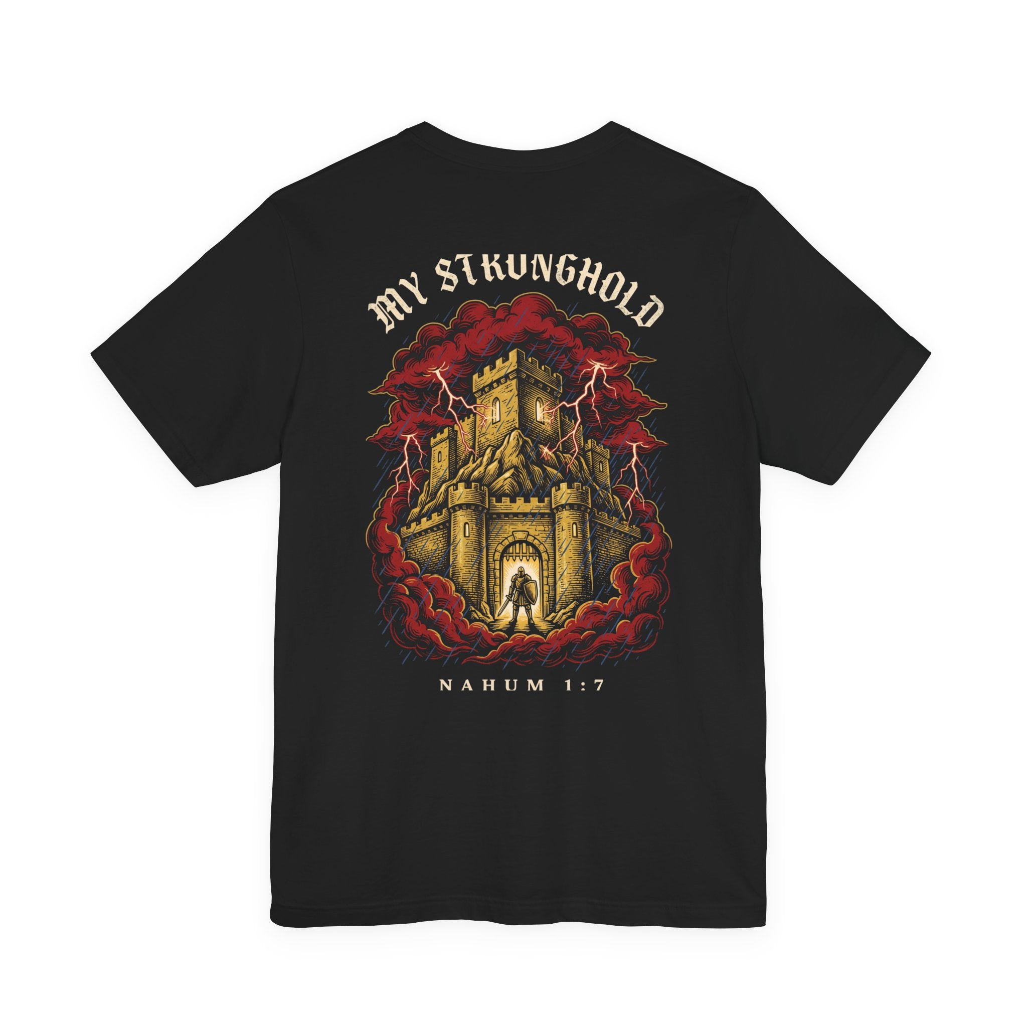 My Stronghold Christian Tee | Reformed Warrior Faith Shirt