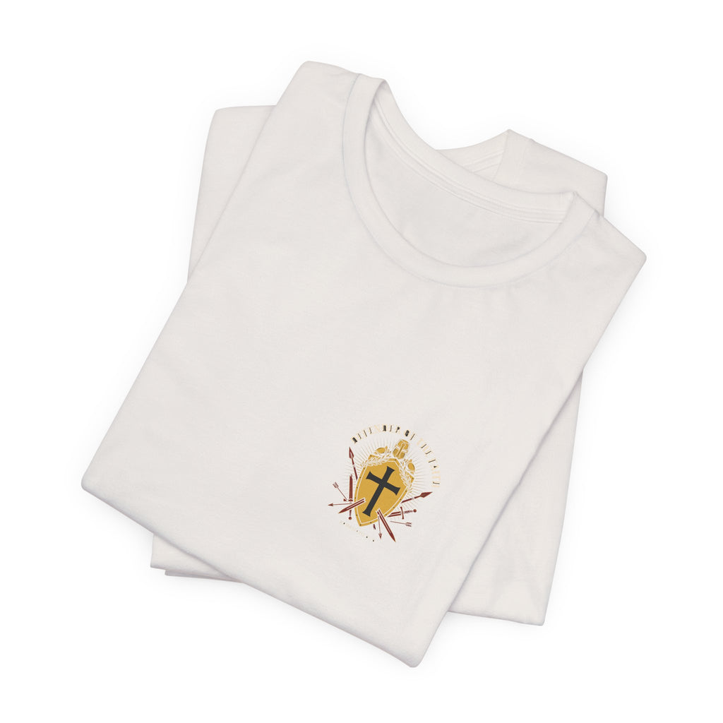 No Weapon Formed Against Me Warrior Christian Tee | Crusades Faith Bible Shirt