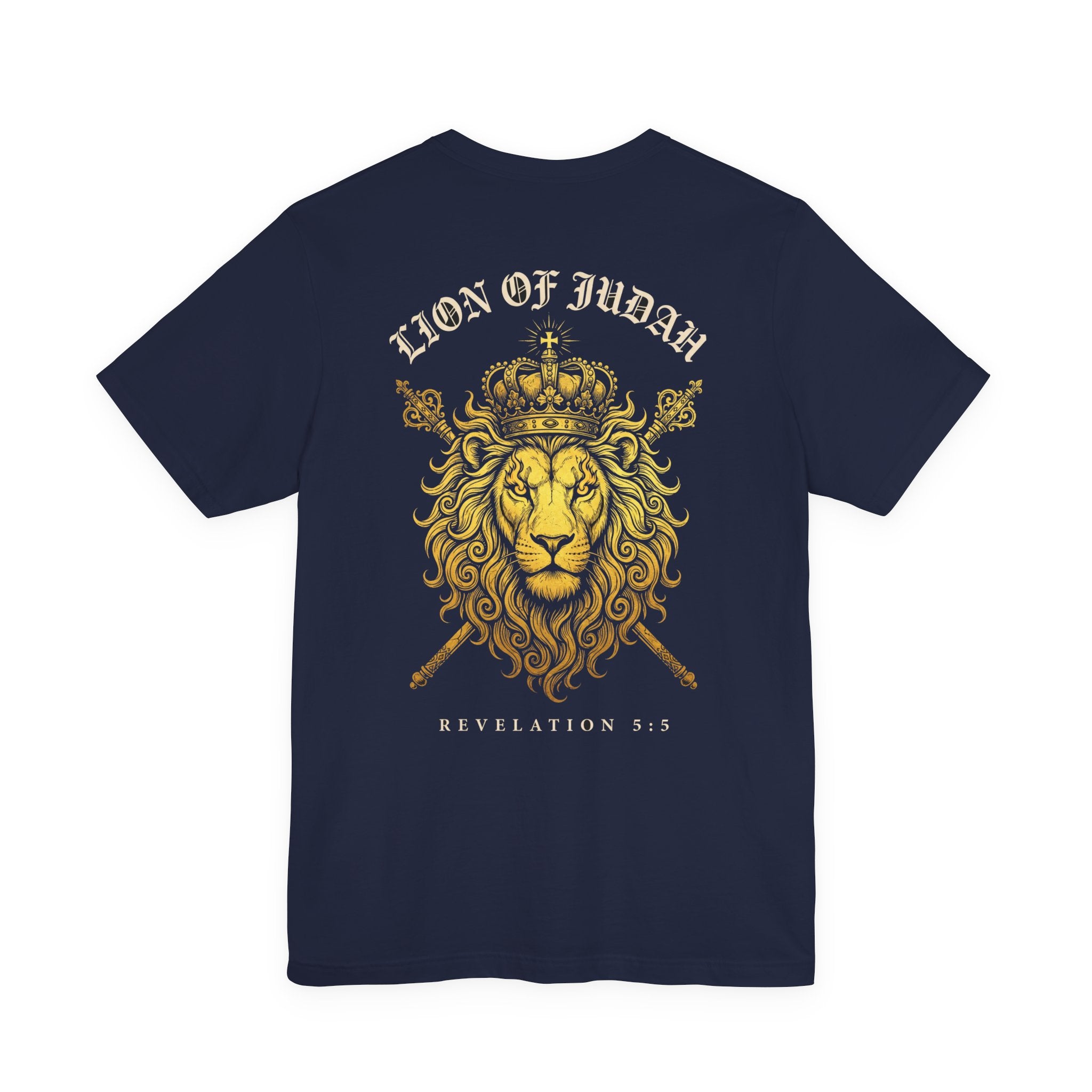 Lion of Judah Christian Tee | Reformed Warrior Faith Shirt