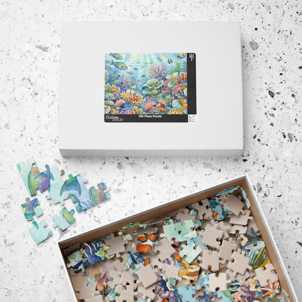 Underwater Harmony Jigsaw Puzzle with Tropical Fish Scene