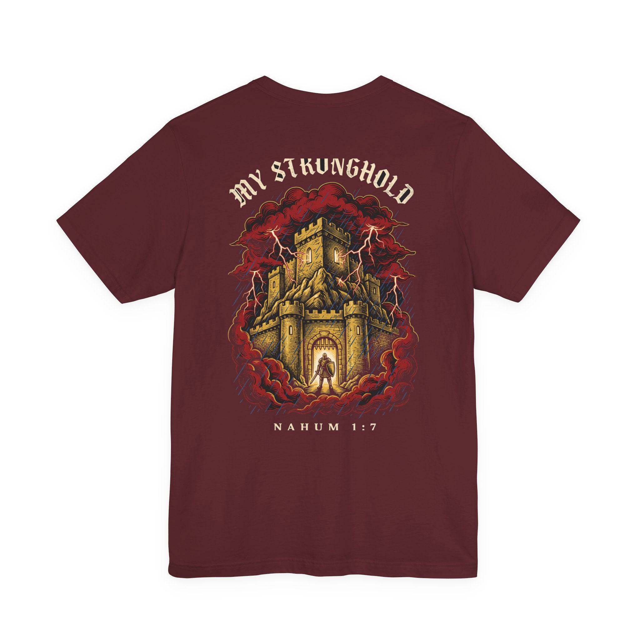 My Stronghold Christian Tee | Reformed Warrior Faith Shirt