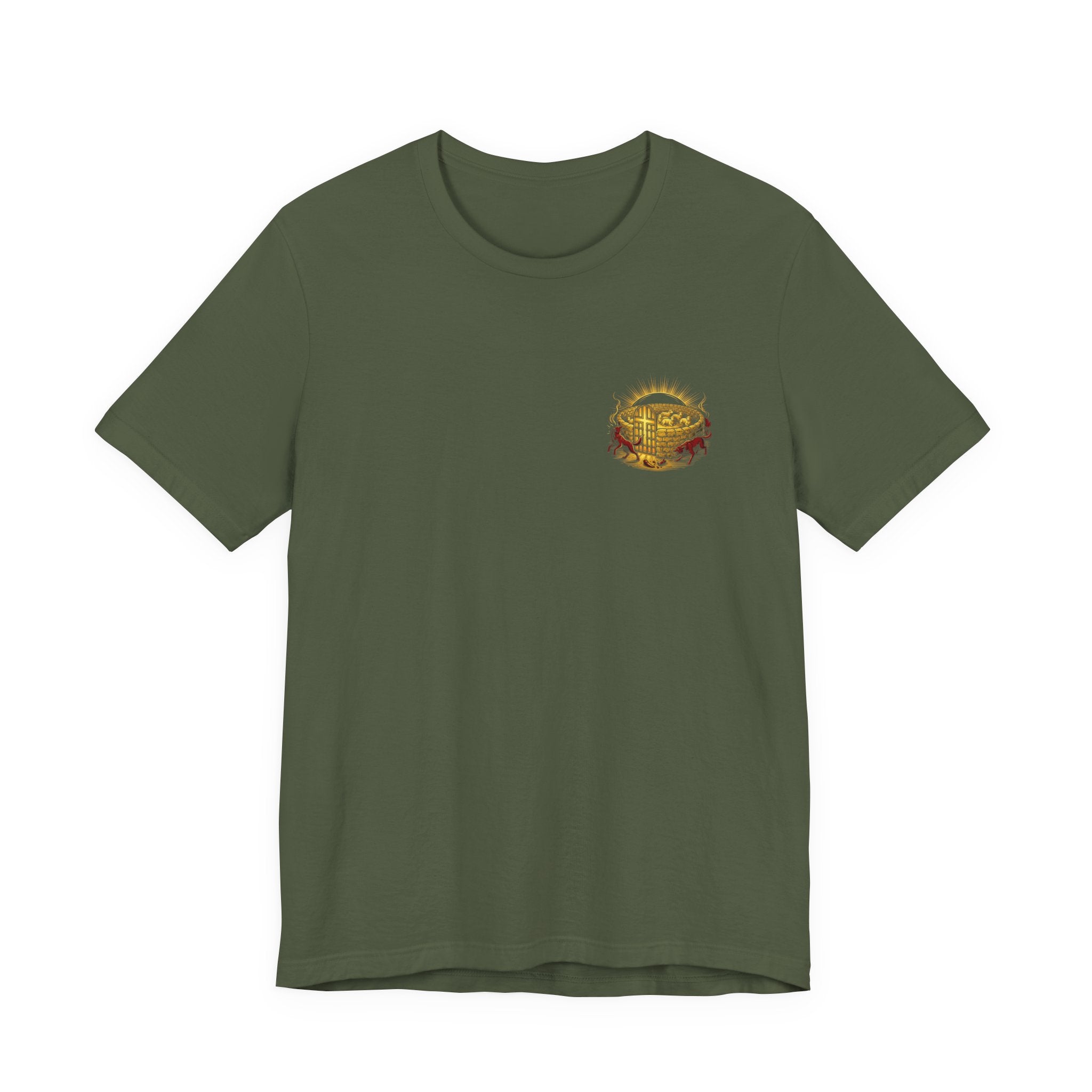 No One Will Snatch Them Christian Tee | Reformed Warrior Faith Shirt