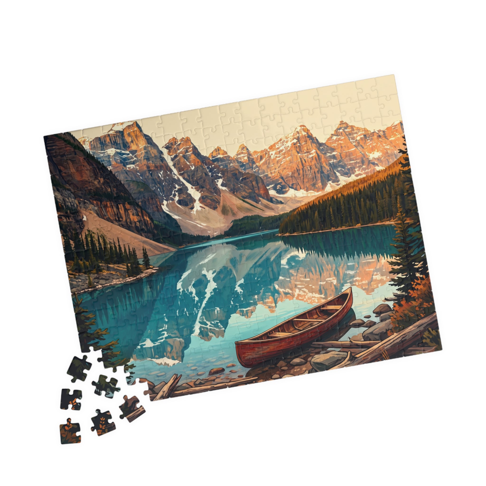 Banff Moraine Lake Jigsaw Puzzle | Canadian Rockies Scenic