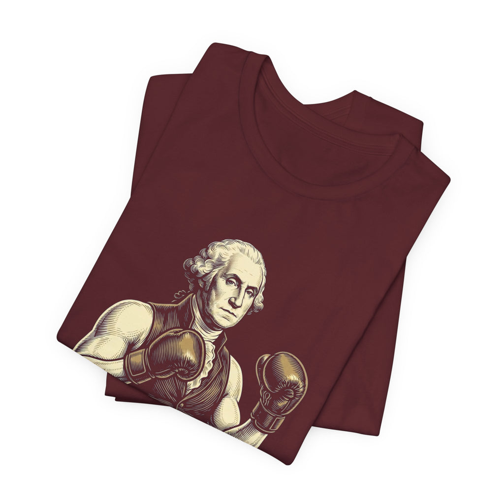 Beat Britain Once Could Do It Again T-Shirt | Funny Patriotic 4th of July Tee | Independence Gift