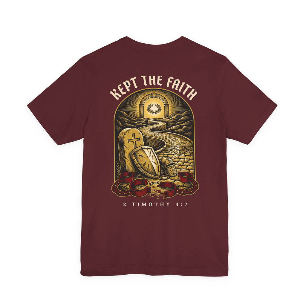 Kept the Faith Christian Tee | Reformed Warrior Faith Shirt